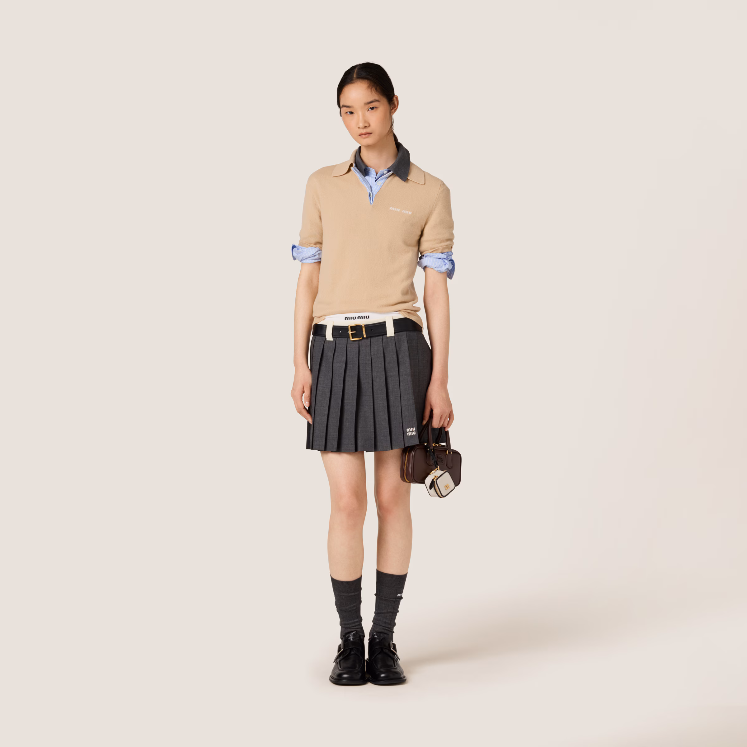 Cashmere Polo Sweater