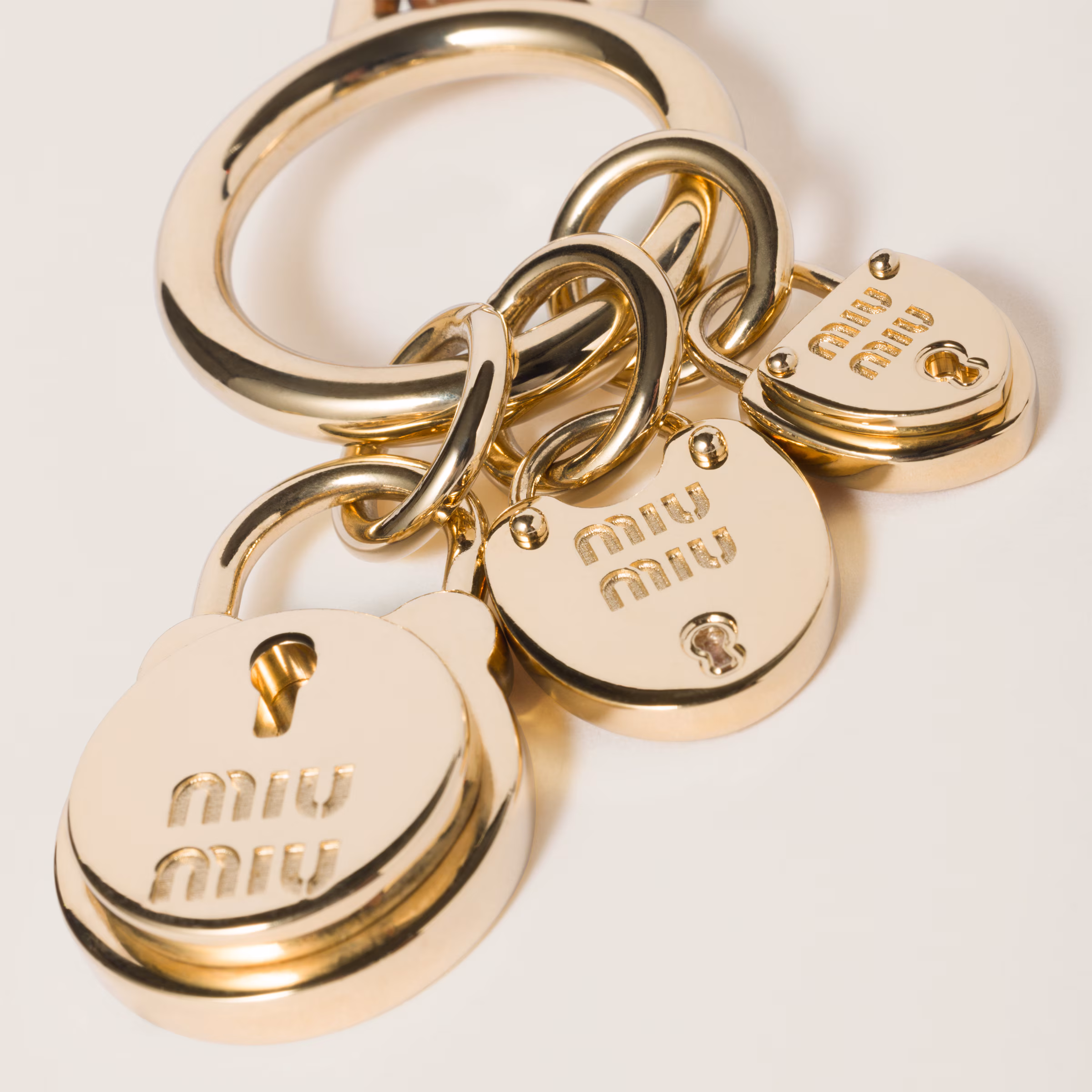 Leather Keychain Trick With Charms