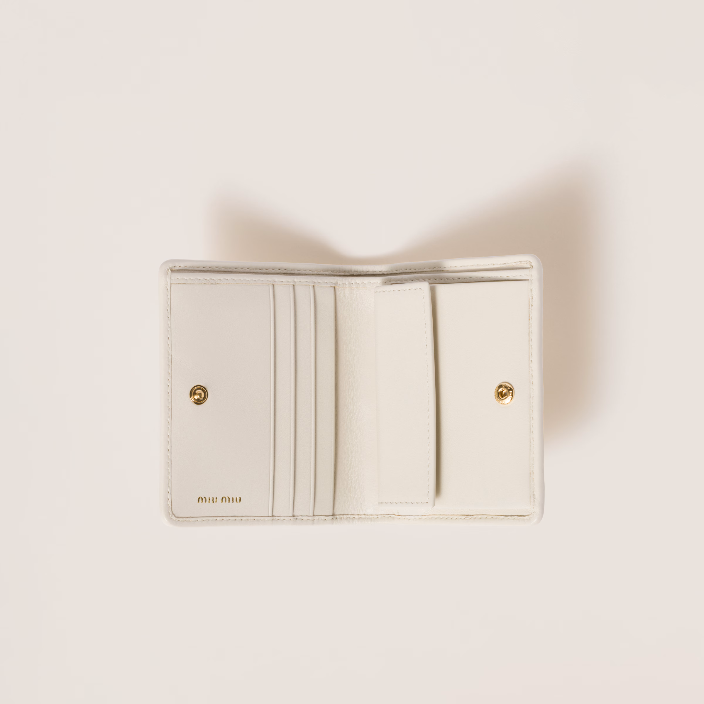 Small Matelassé Nappa Leather Wallet
