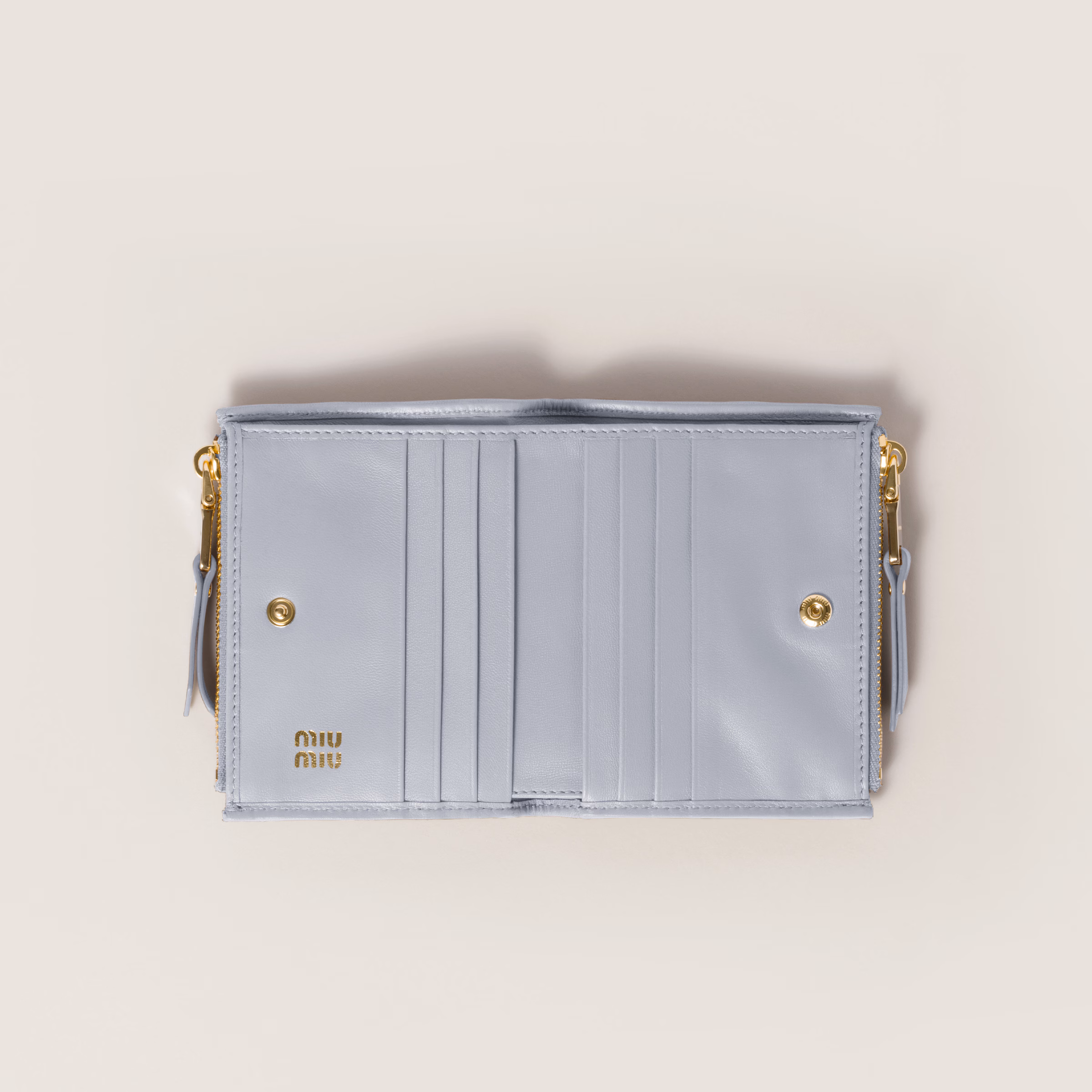 Small Wallet In Matelassé Nappa Leather