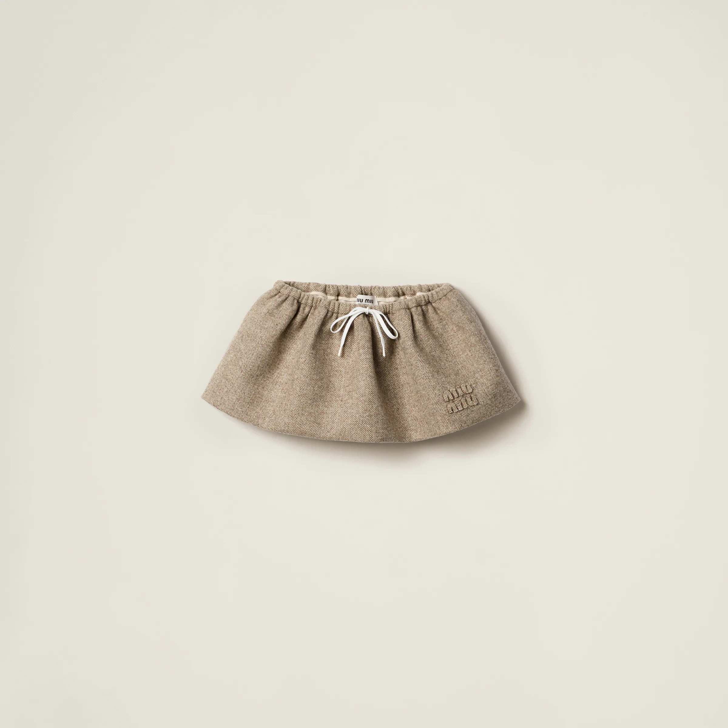 Chevron Miniskirt