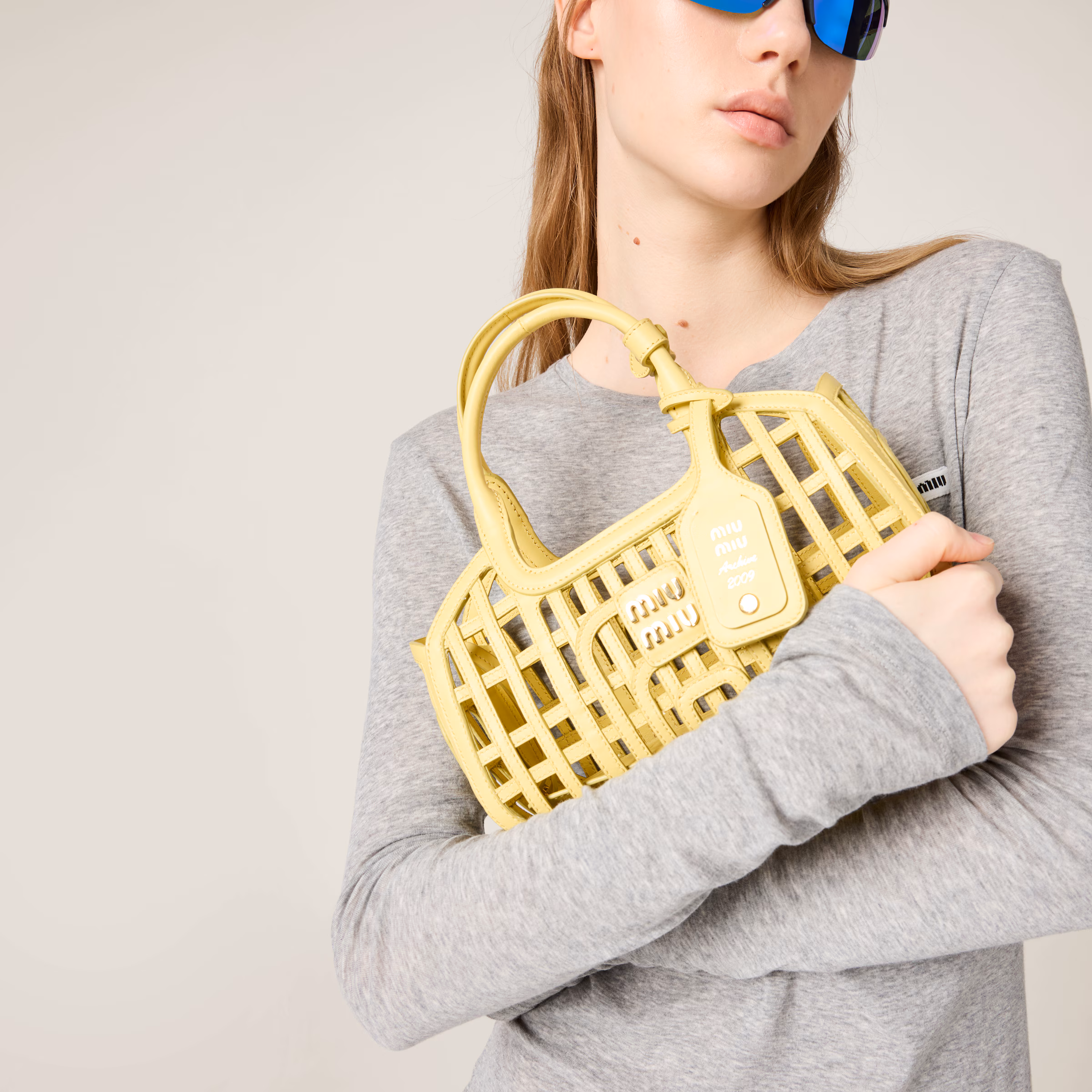 Leather Basket