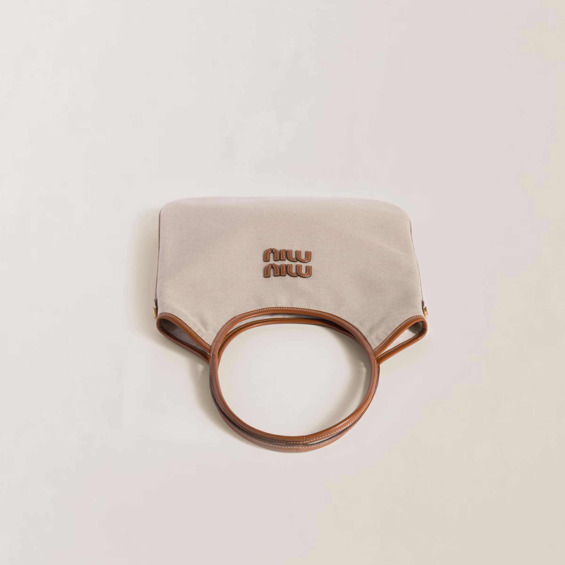 Ivy Canvas And Leather Bag