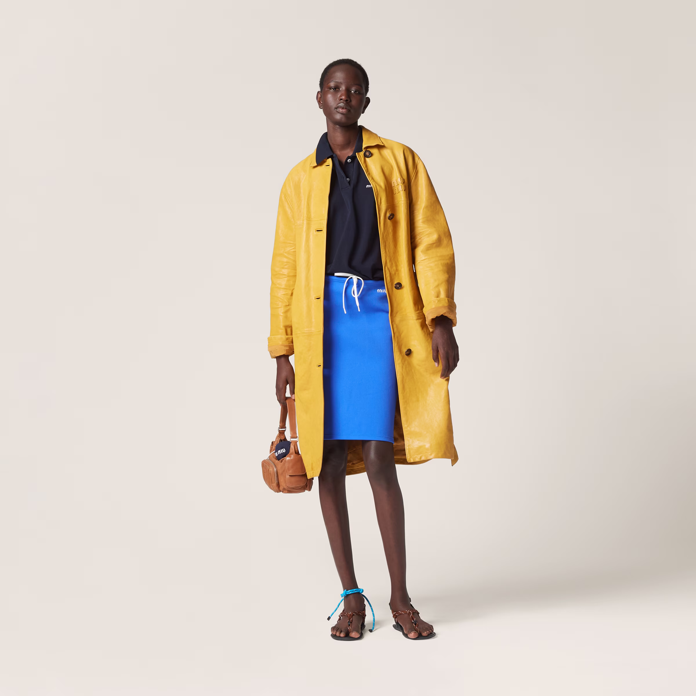 Nappa Leather Coat