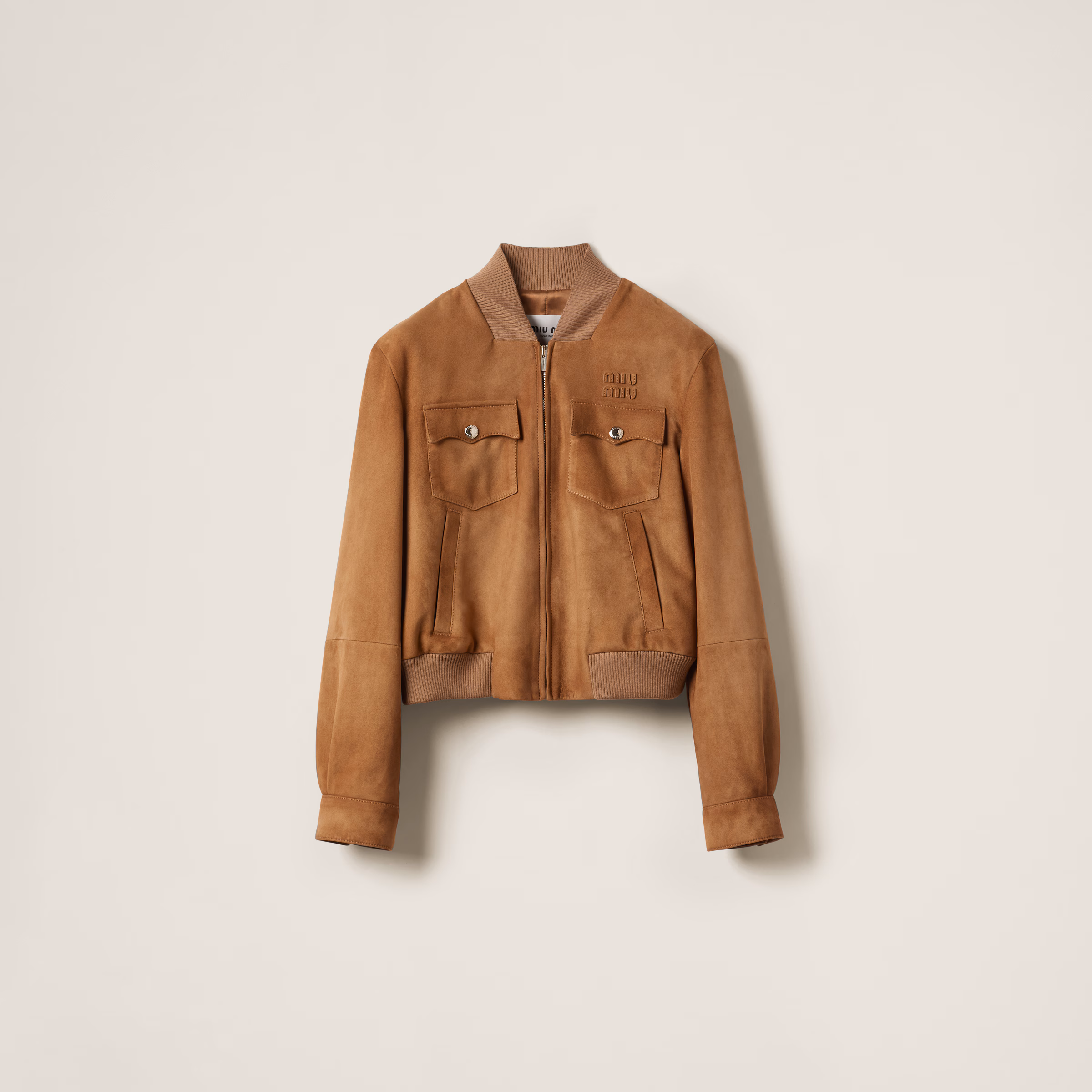 Suede Nappa Leather Jacket