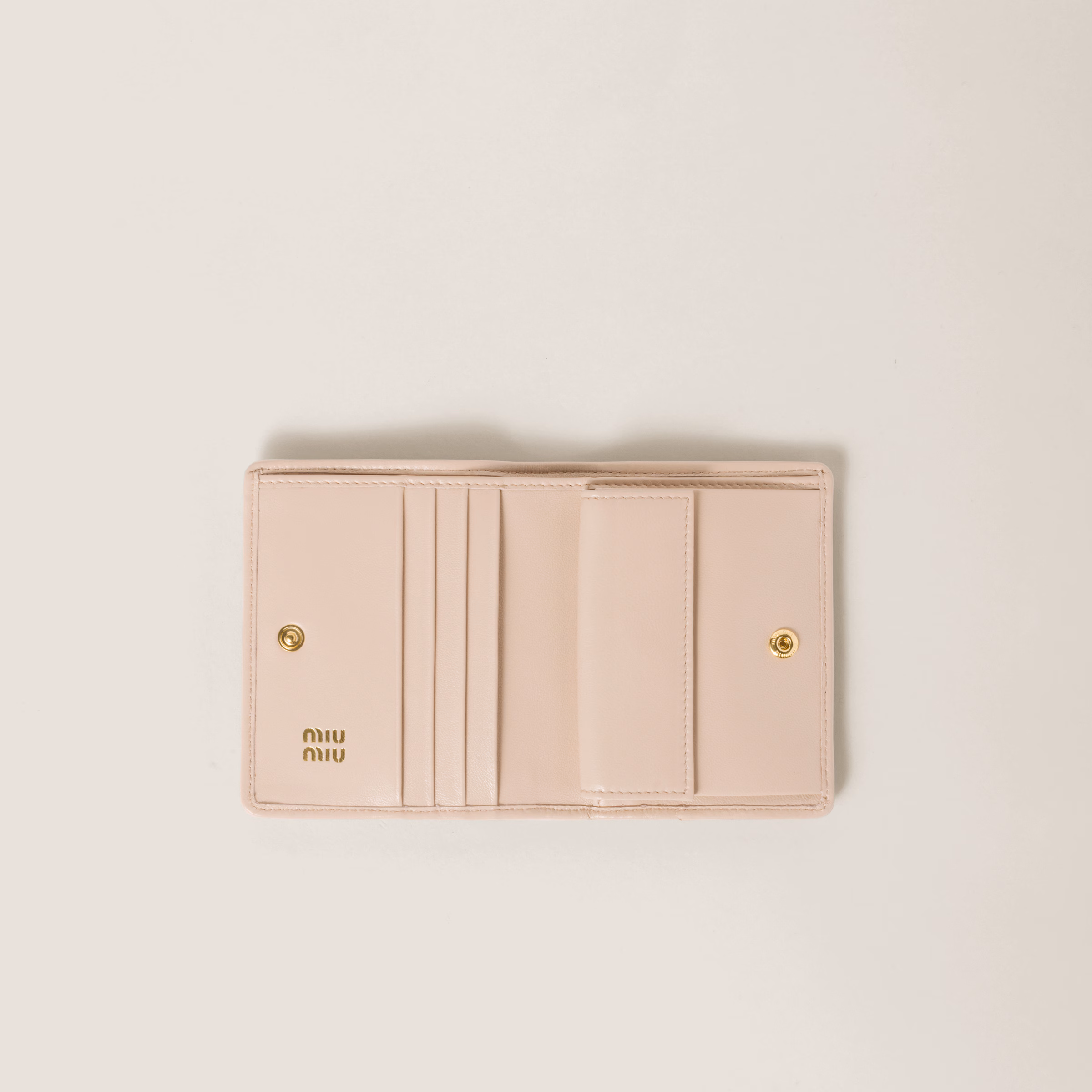 Small Matelassé Nappa Leather Wallet