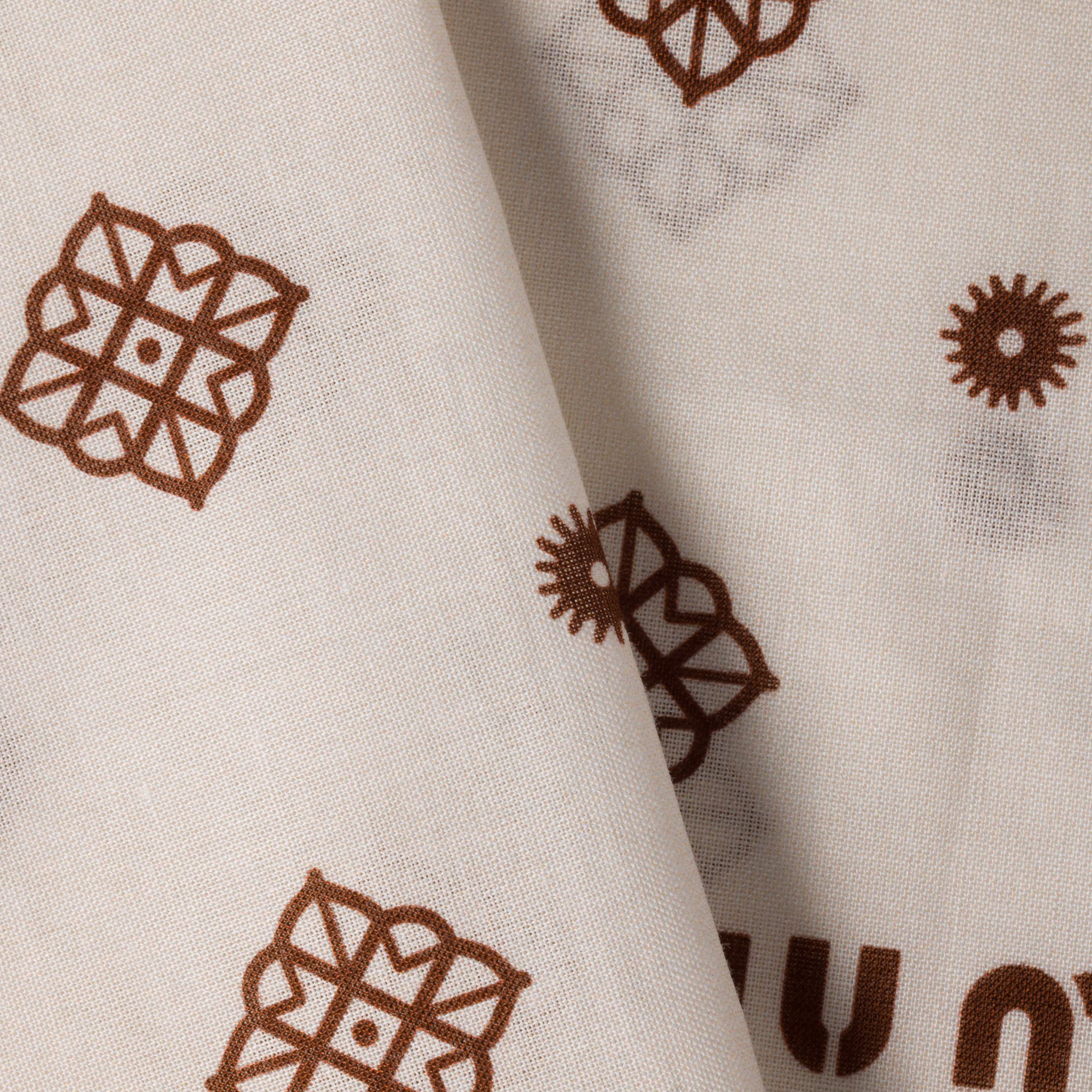 Printed Poplin Scarf