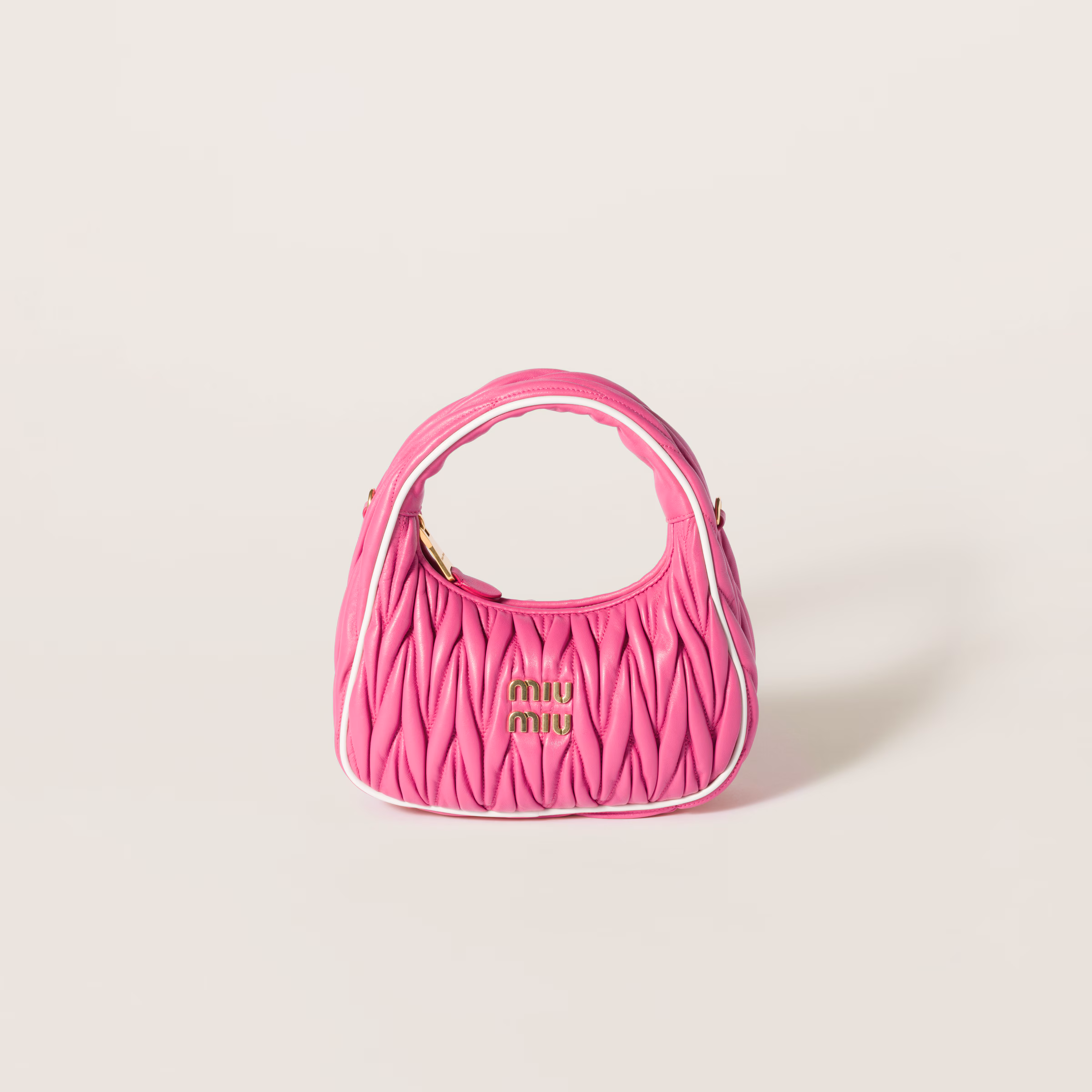 Wander Matelassé Nappa Leather Bag