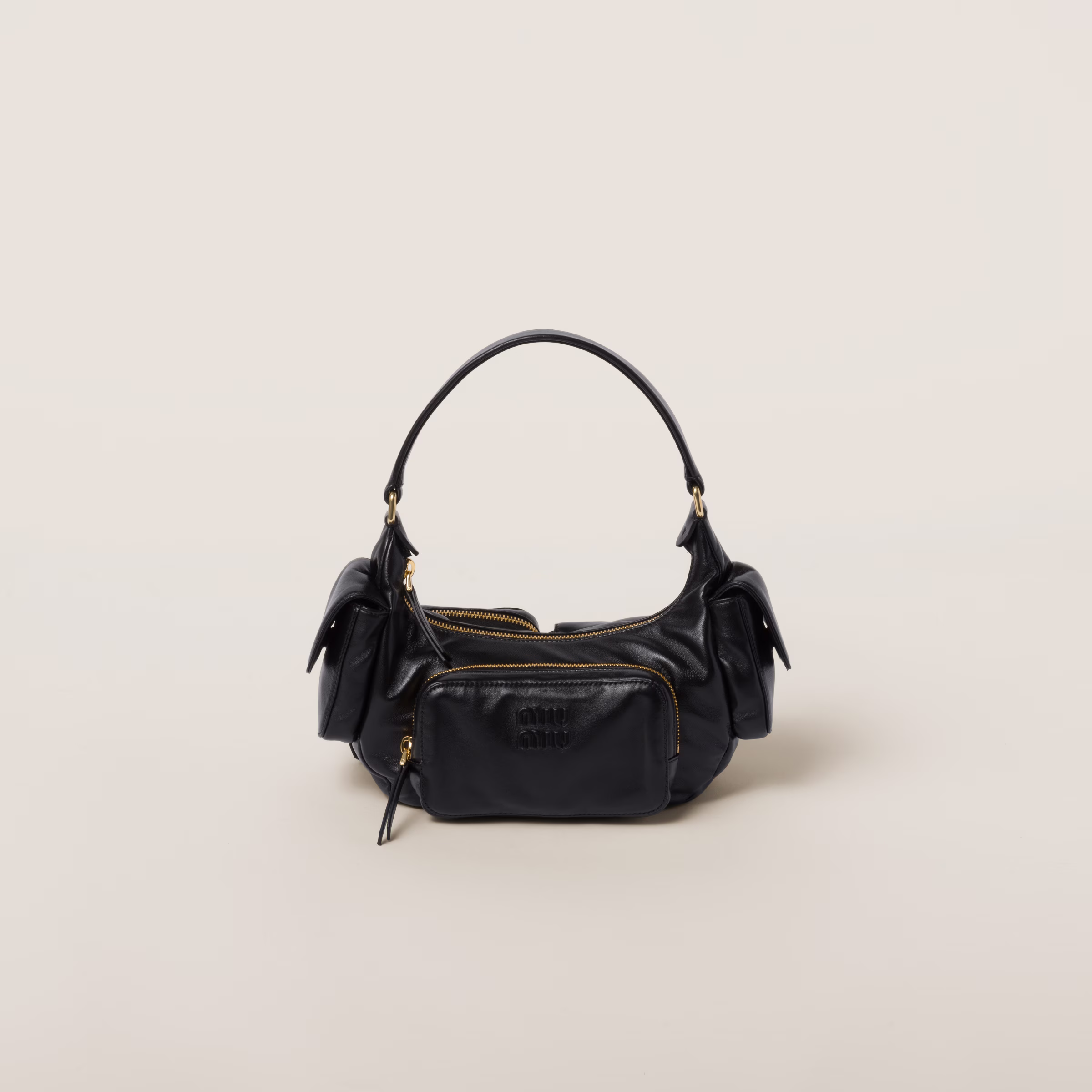 Nappa Leather Pocket Bag