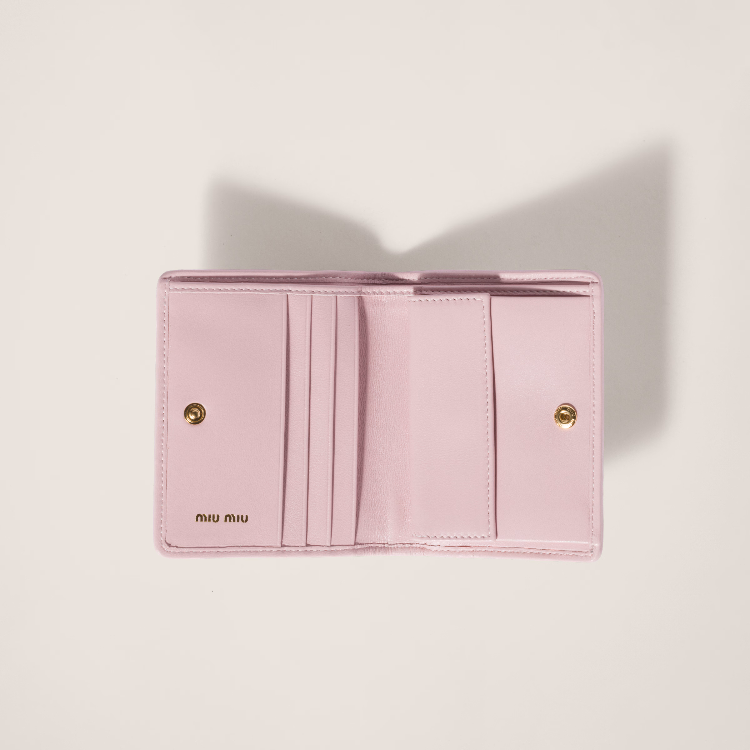 Small Matelassé Nappa Leather Wallet