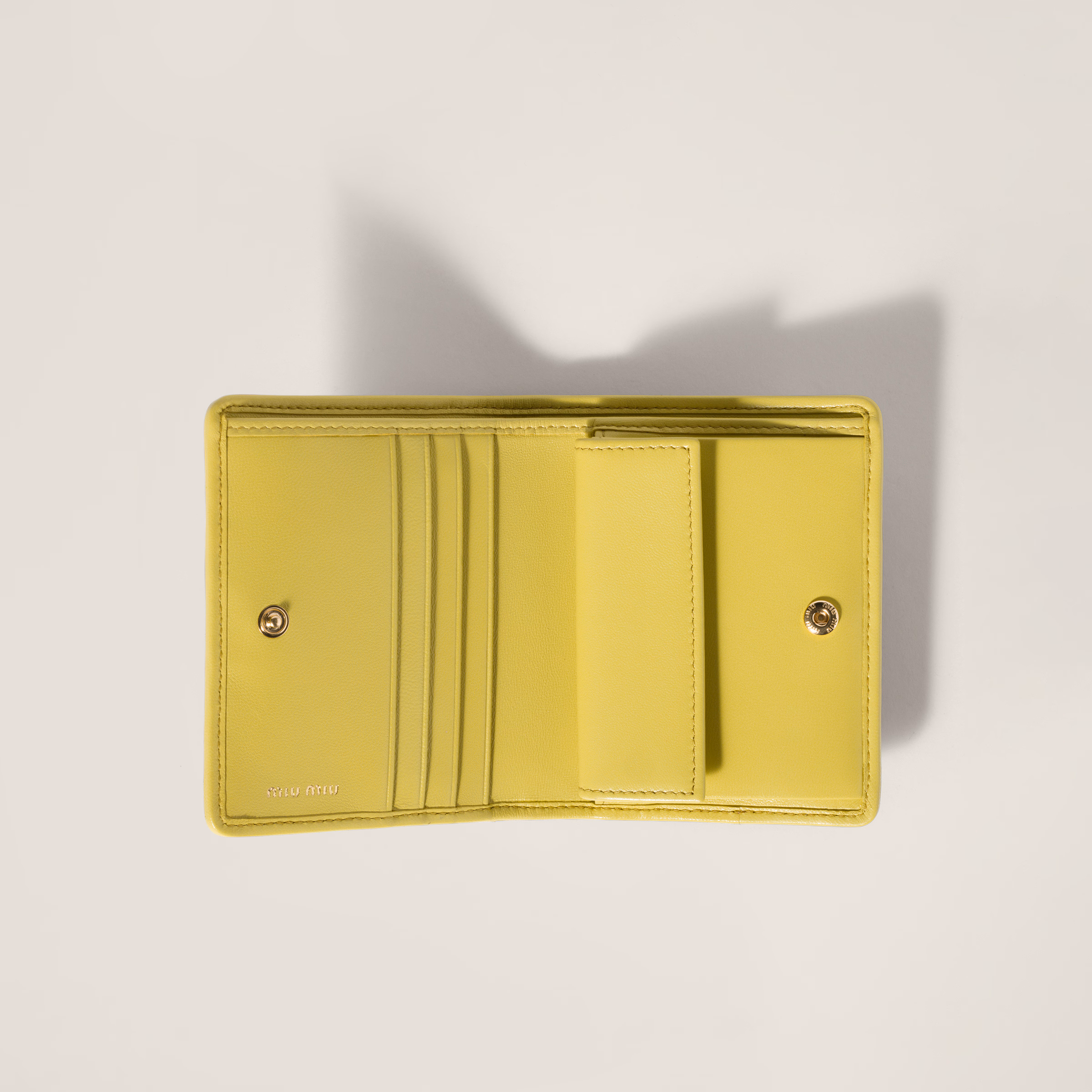 Small Matelassé Nappa Leather Wallet