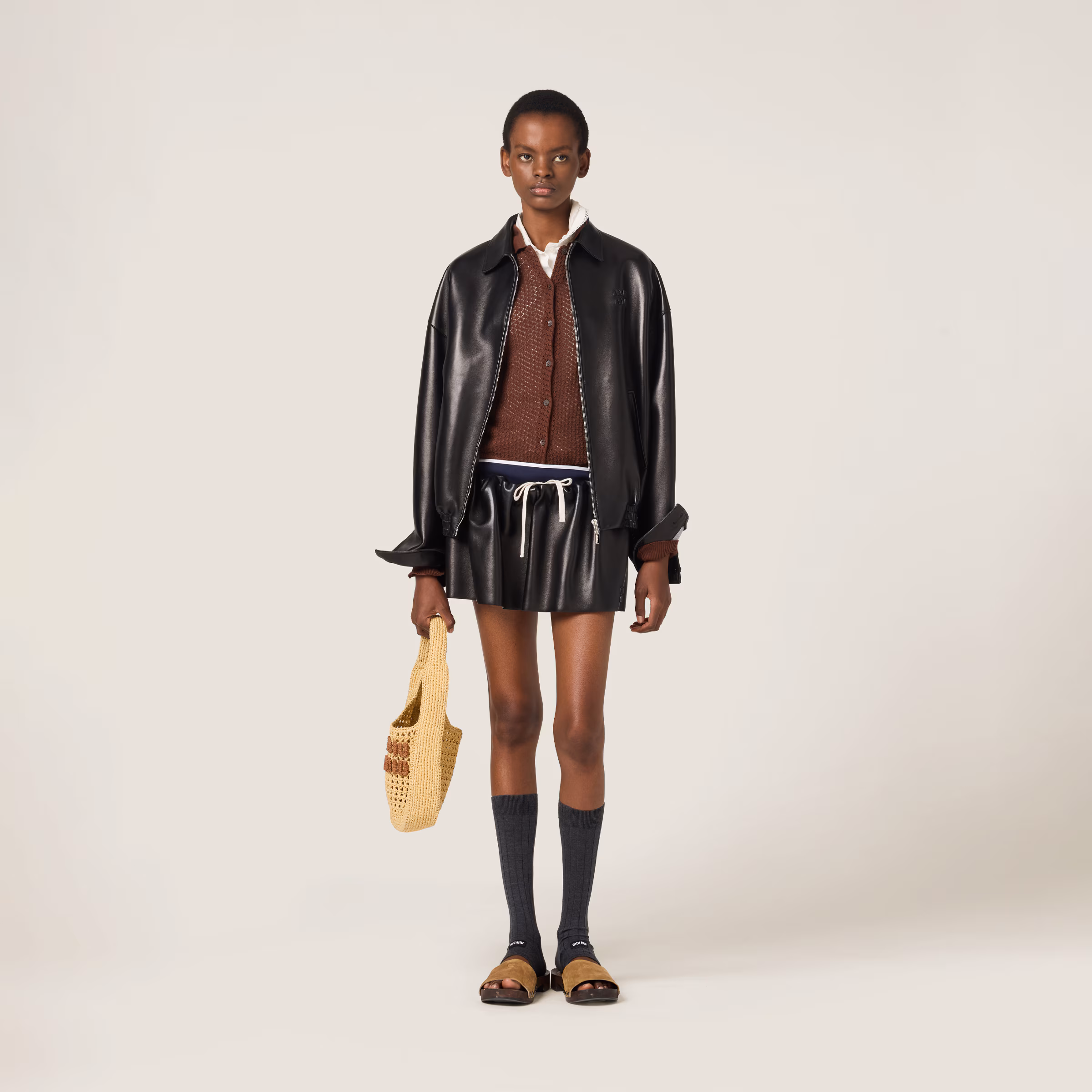 Plongé Nappa Leather Jacket