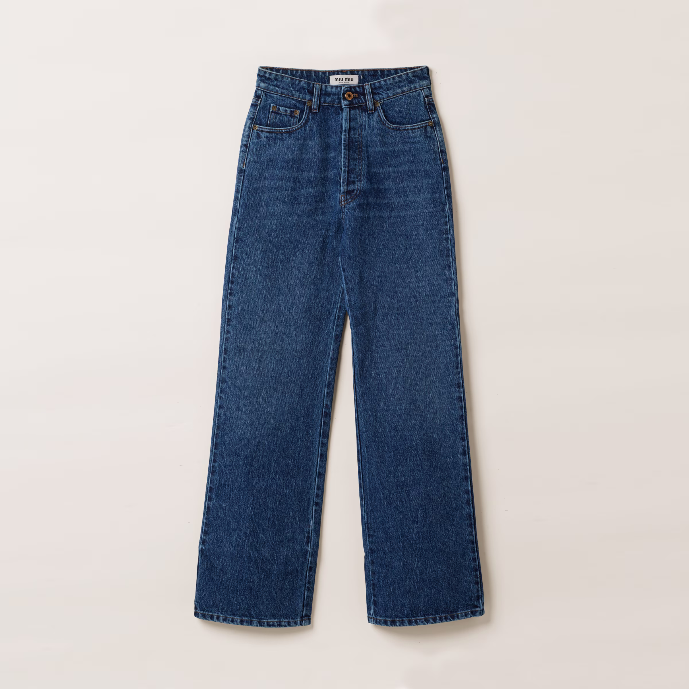 Flared Denim Jeans