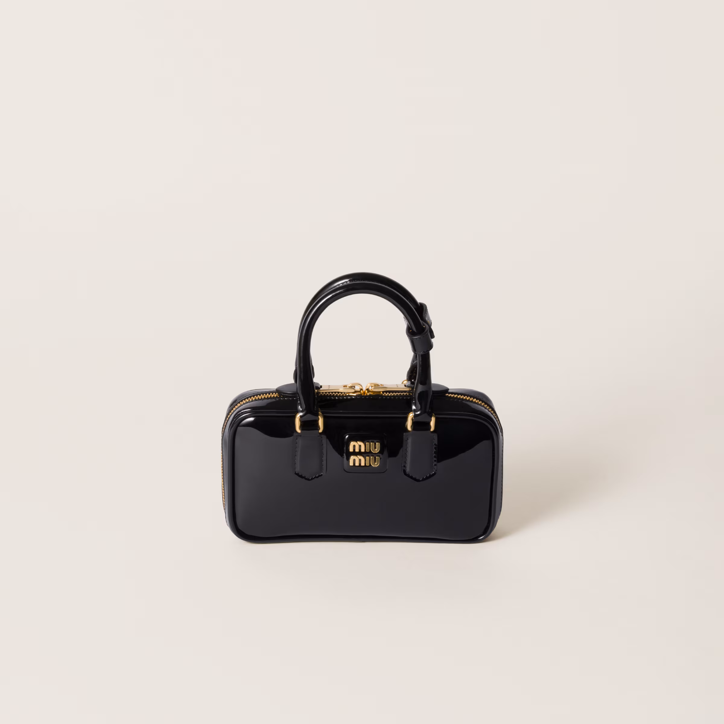 Arcadie Patent Leather Mini-Bag