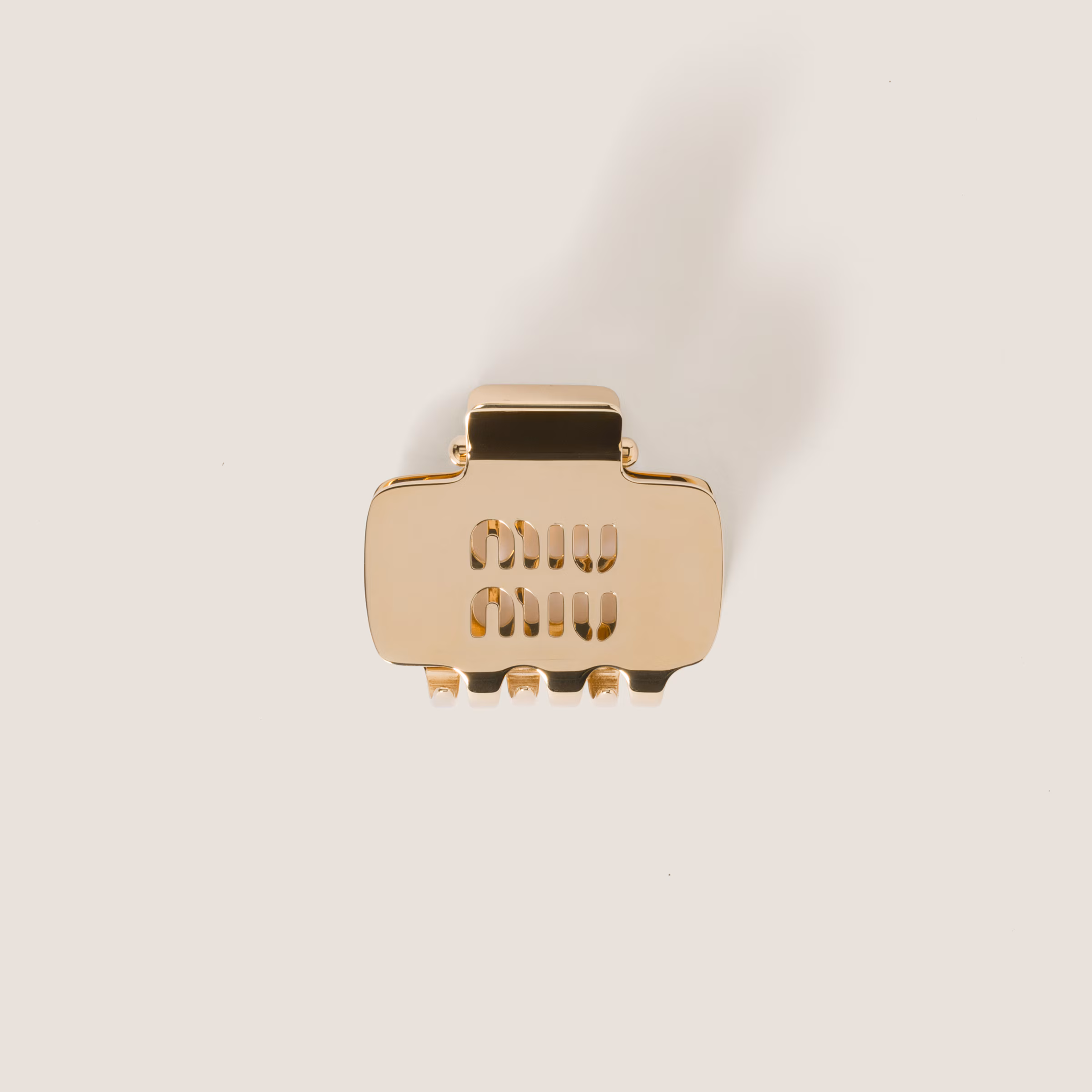 Small Claw Clip With Logo