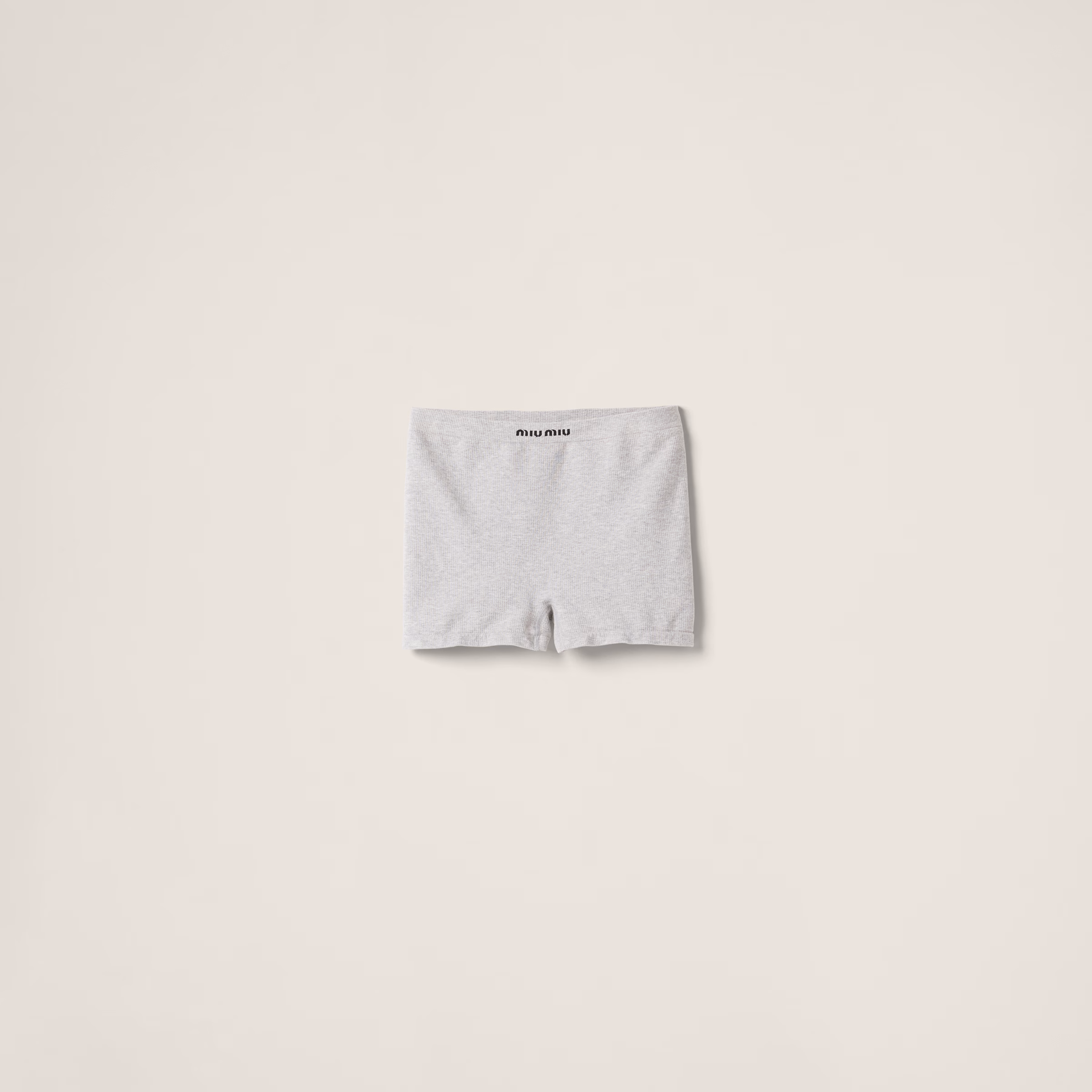 Seamless Mélange Knit Boxer Shorts