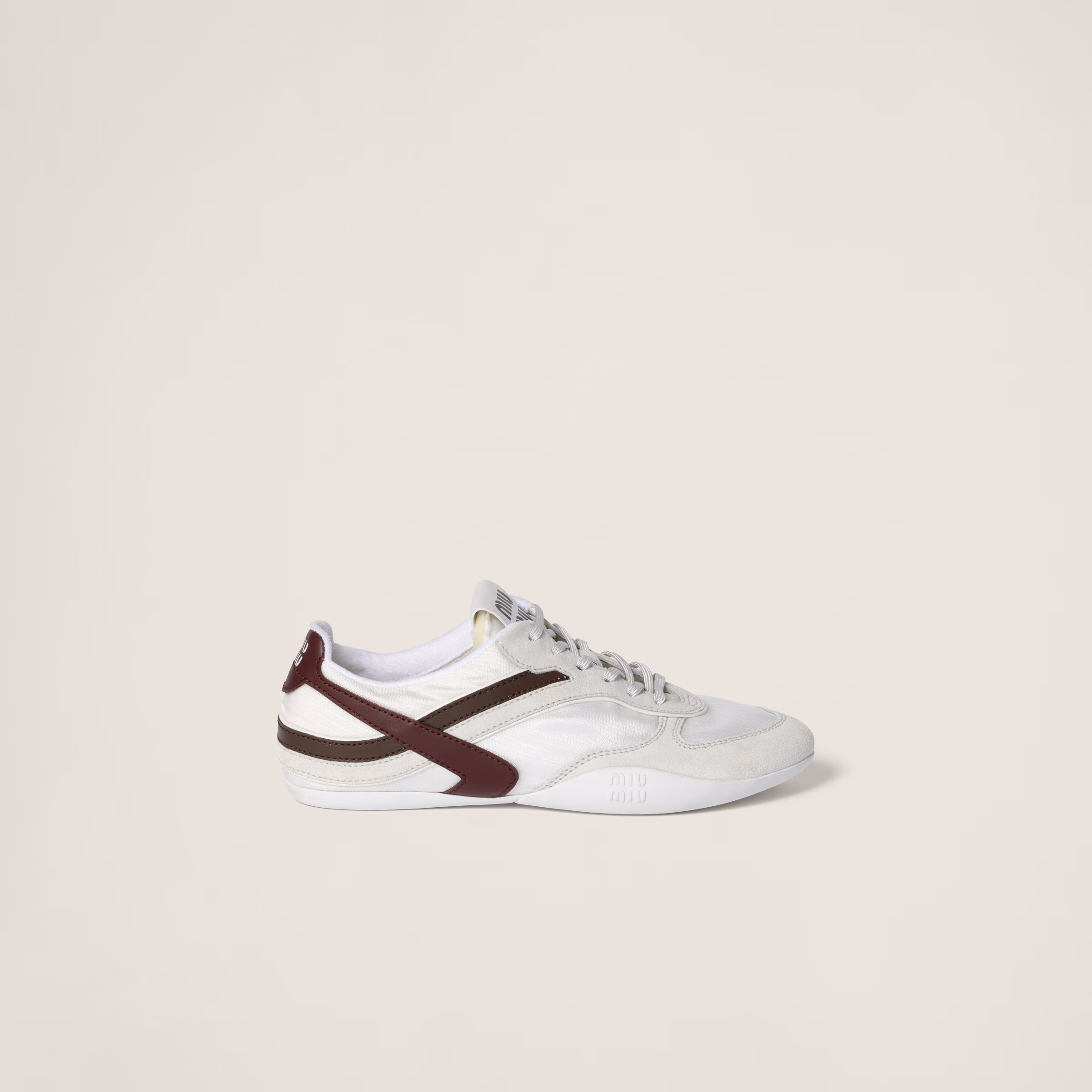 Gymnasium Technical Fabric And Suede Sneakers