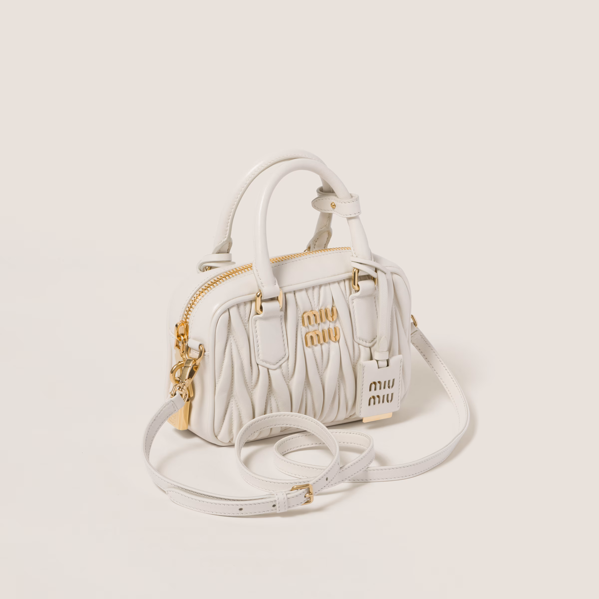 Arcadie Matelassé Nappa Leather Bag