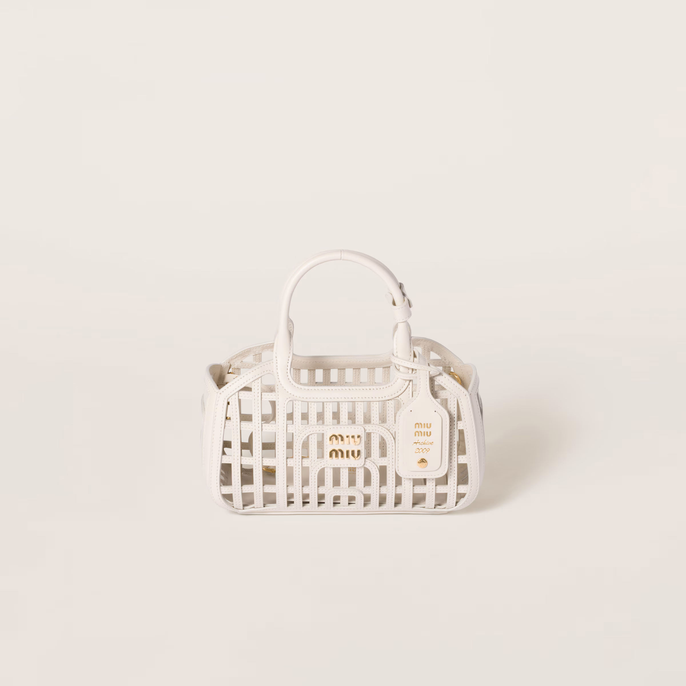 Leather Basket