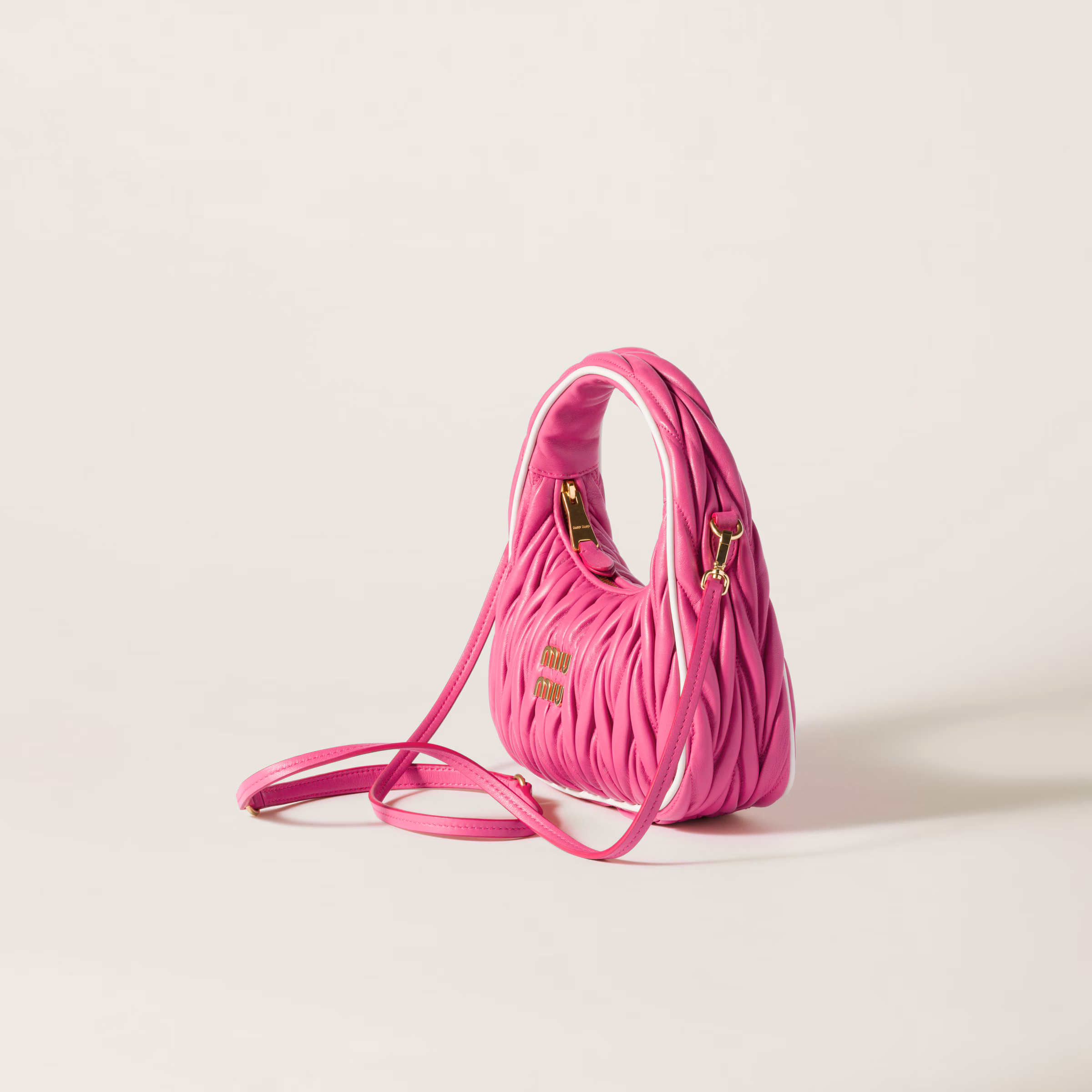 Wander Matelassé Nappa Leather Bag