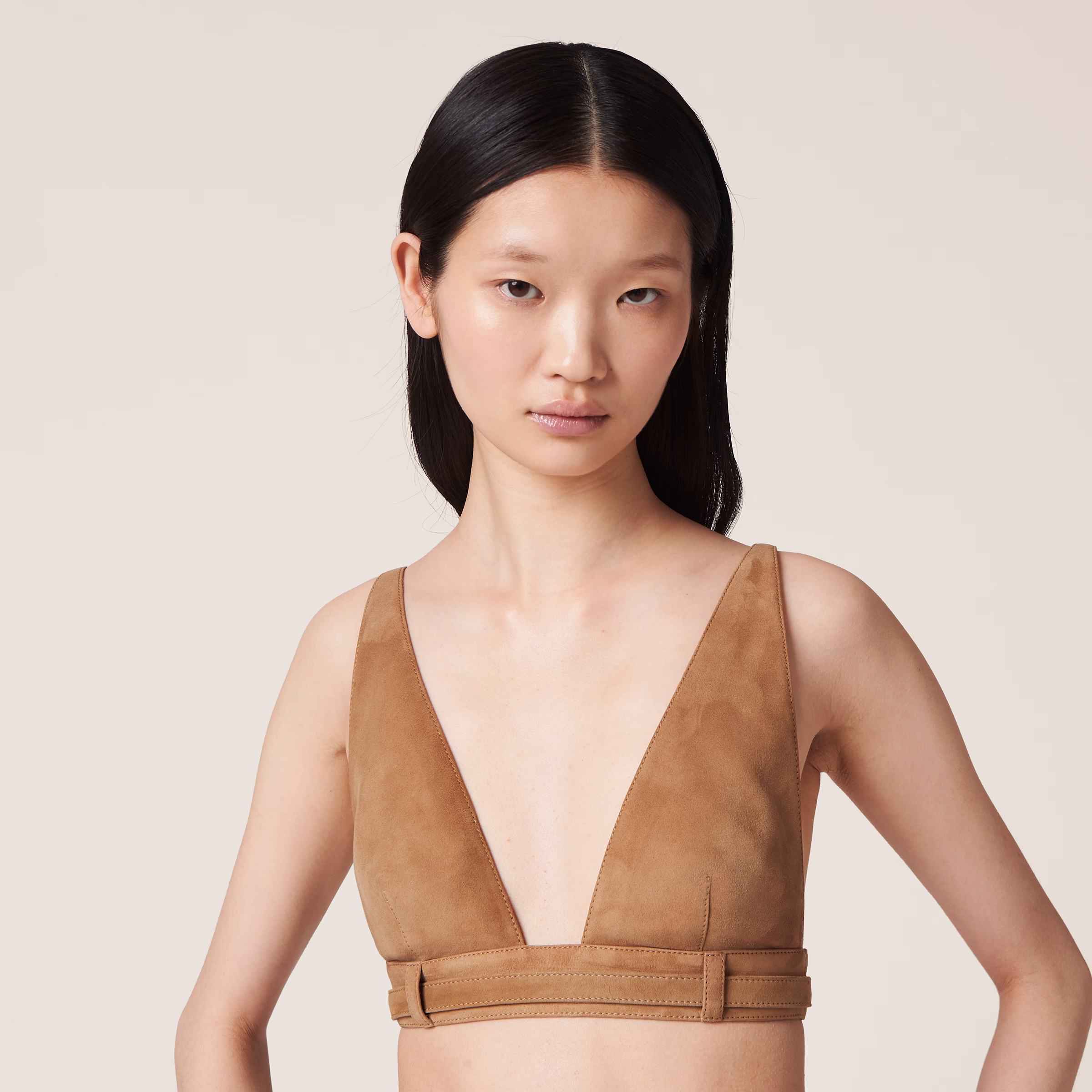 Suede Top