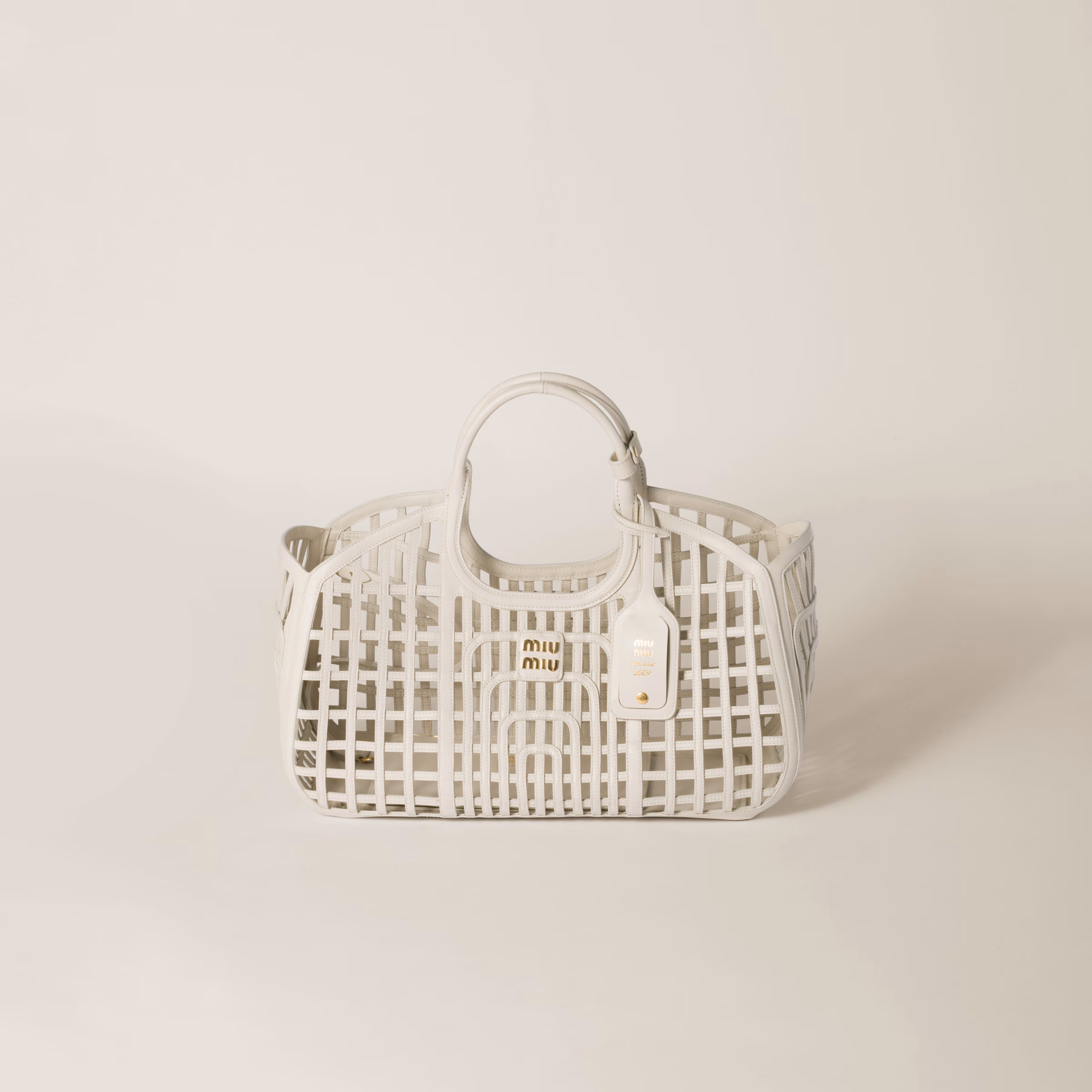 Leather Basket
