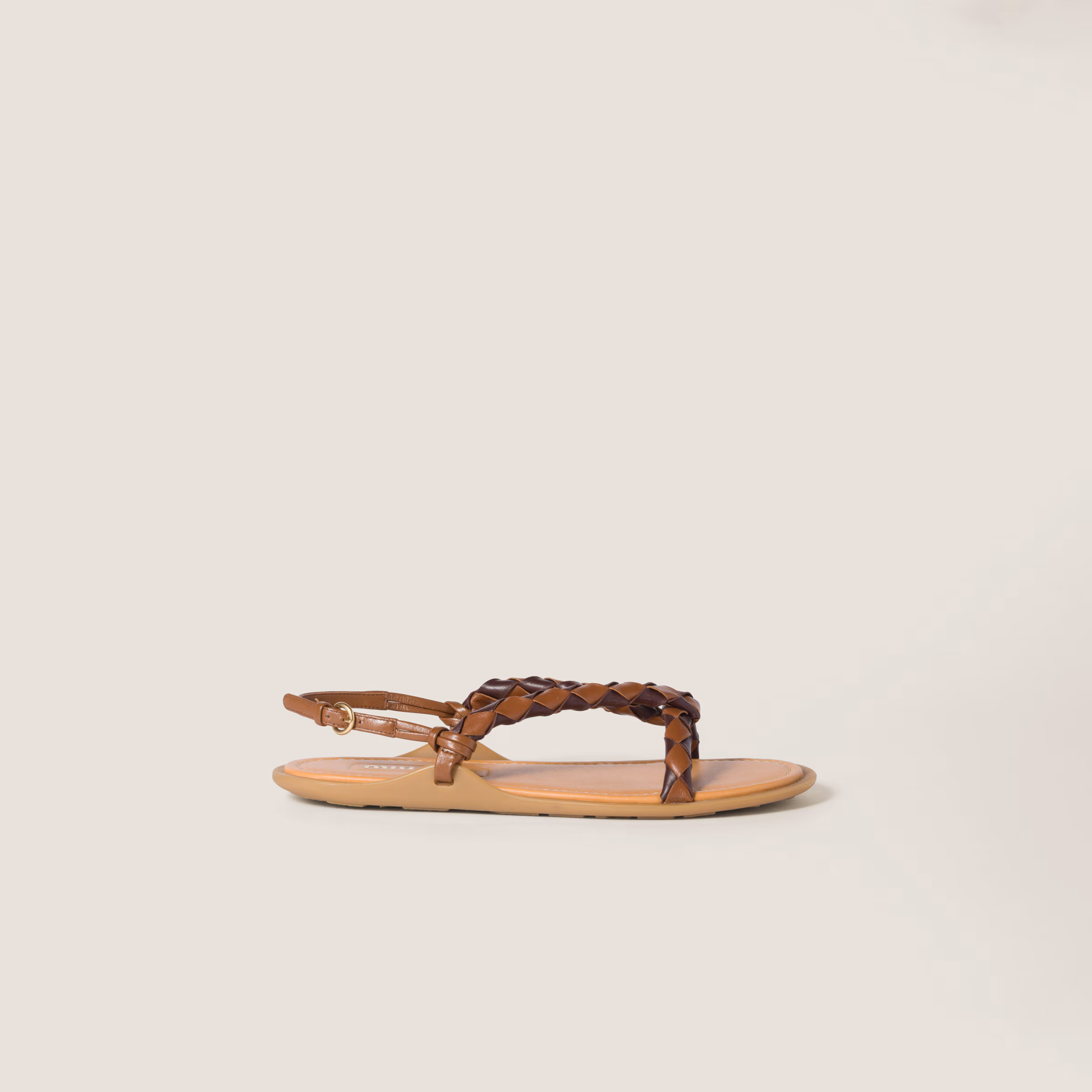 Braided Leather Sandals