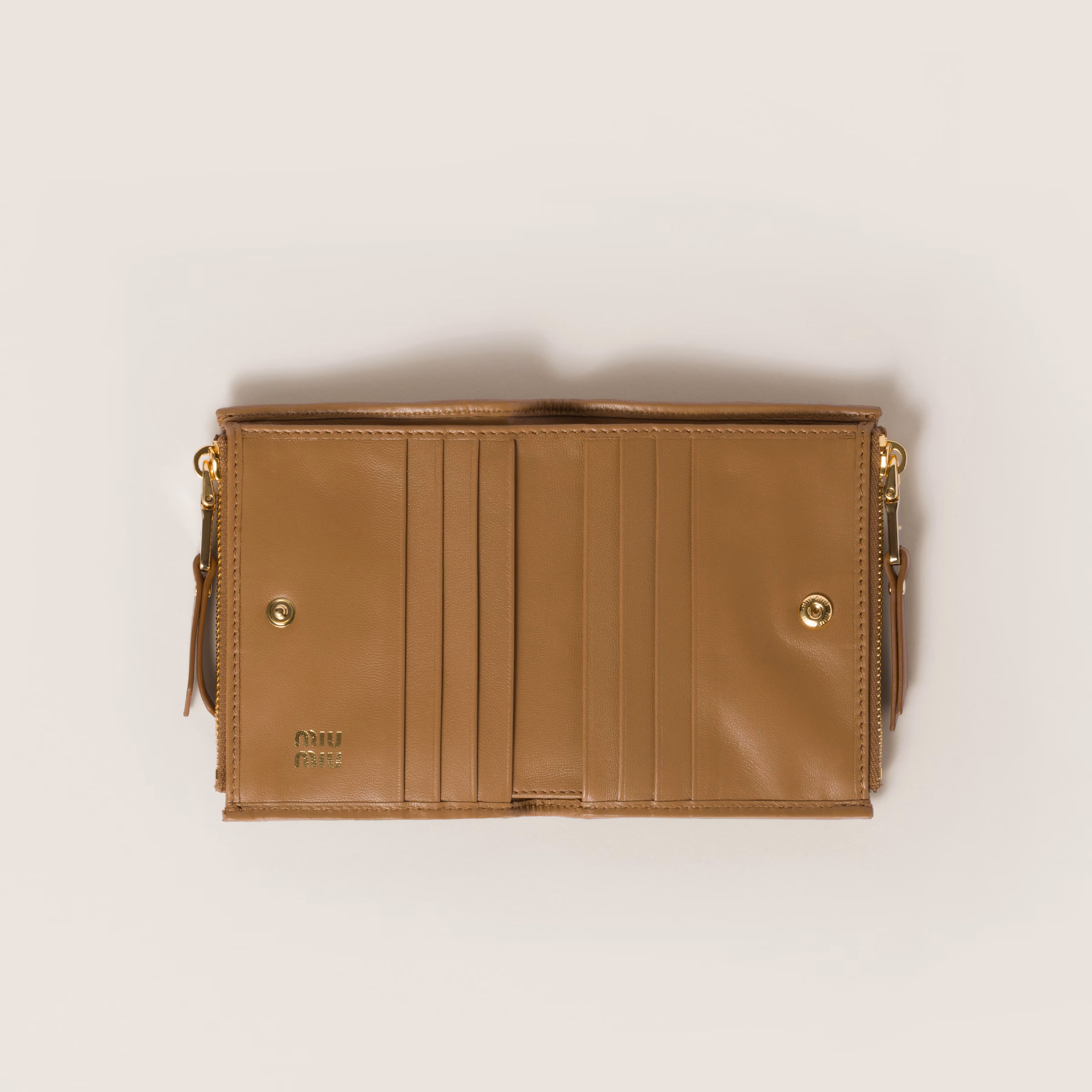 Small Wallet In Matelassé Nappa Leather