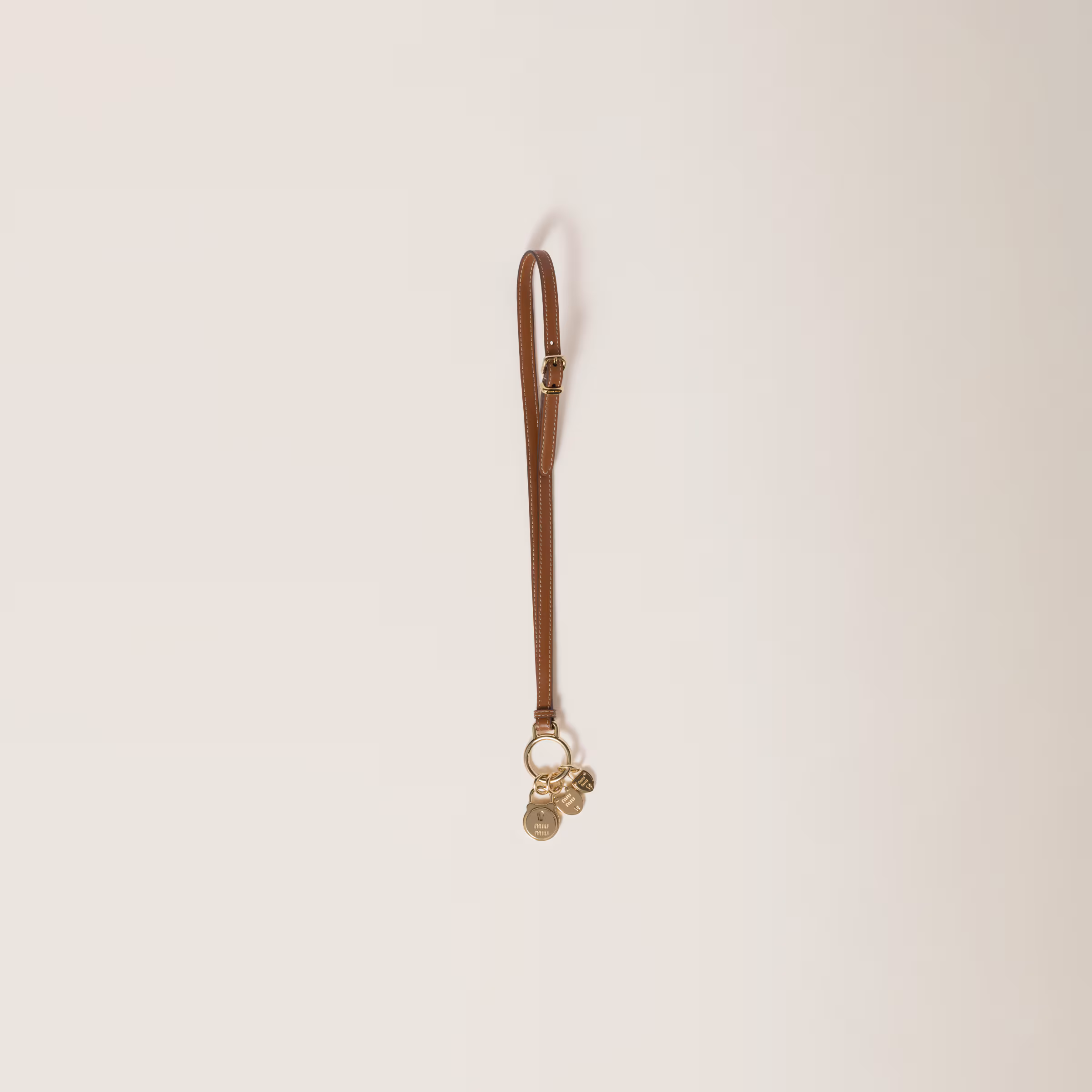 Leather Keychain Trick With Charms