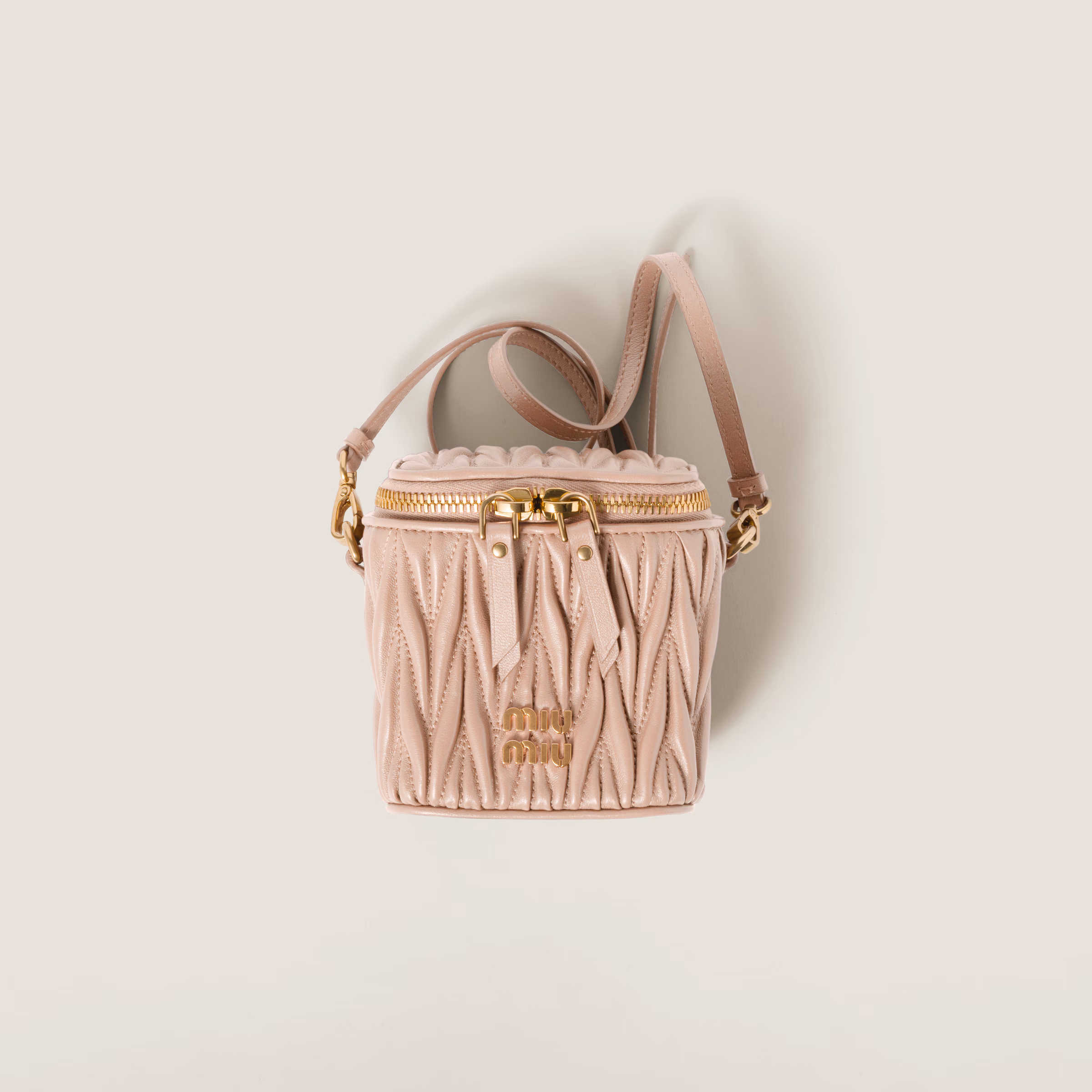 Matelassé Nappa Leather Micro Bag
