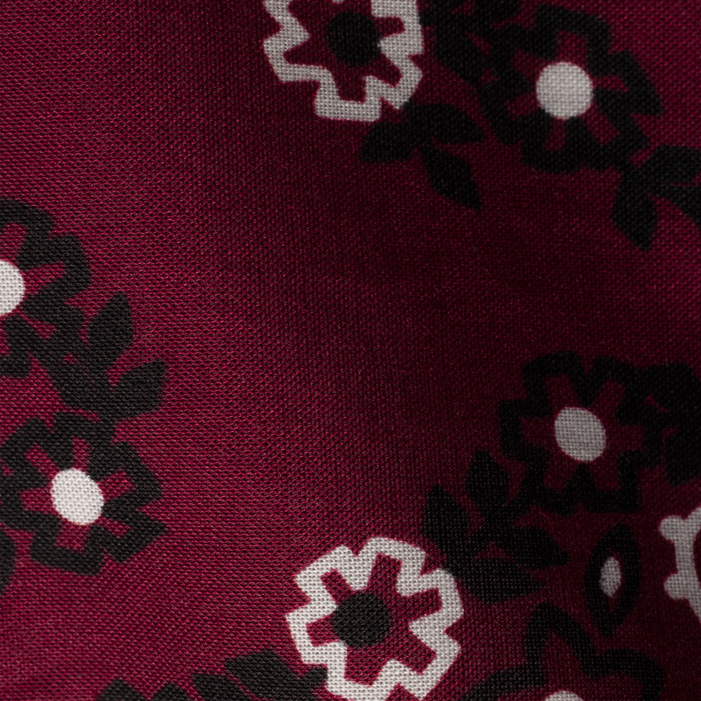 Printed Poplin Scarf