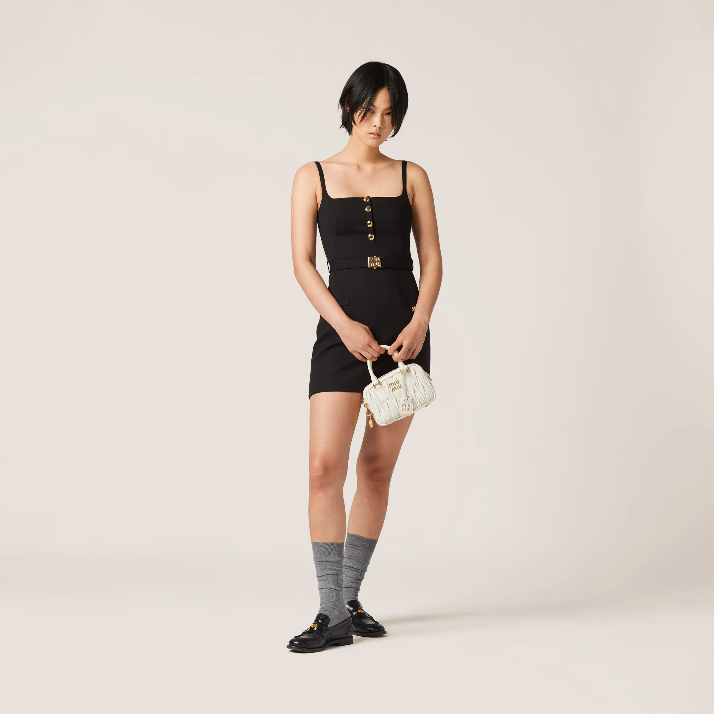 Grain De Poudre Mini-Dress