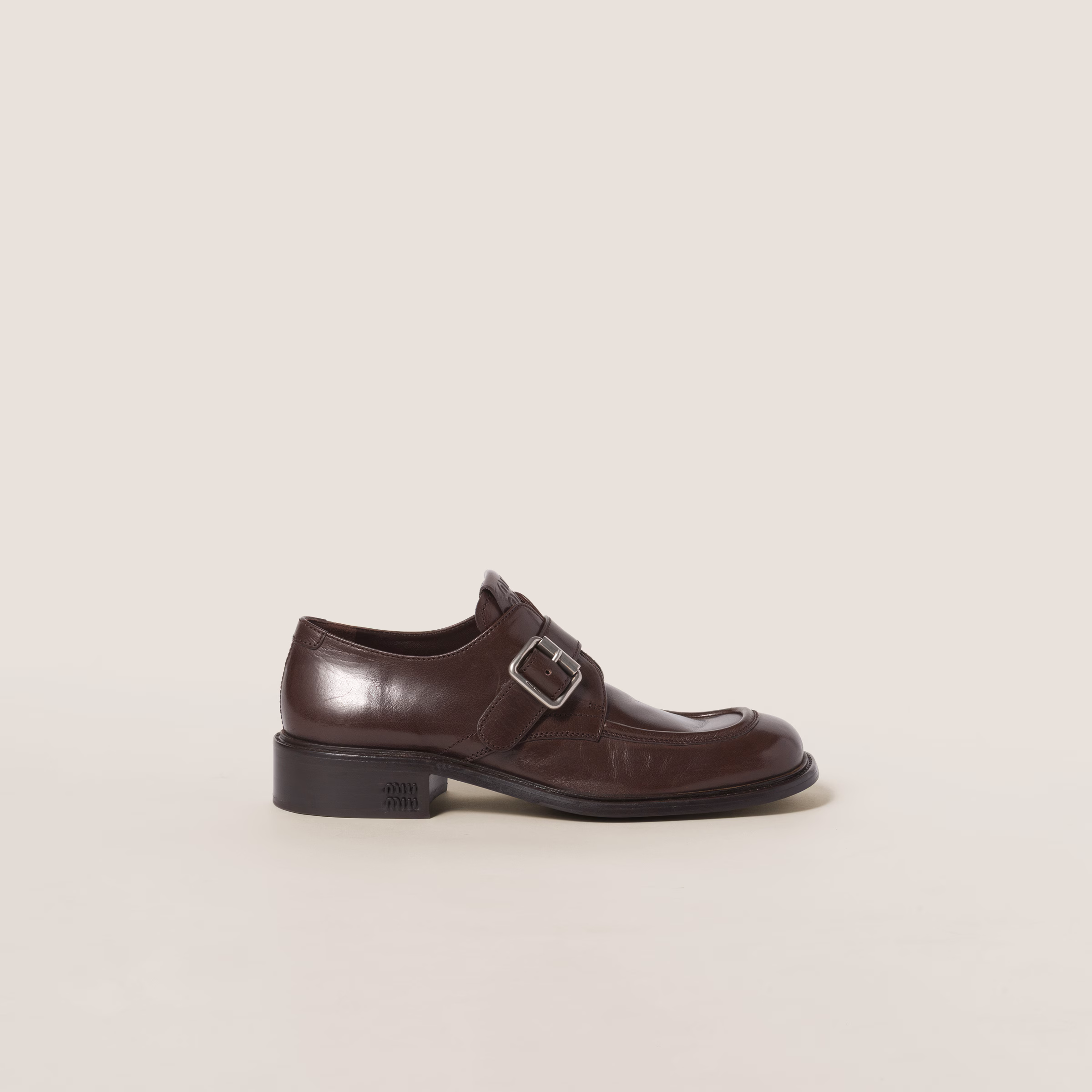 Leather Shoes With Buckle