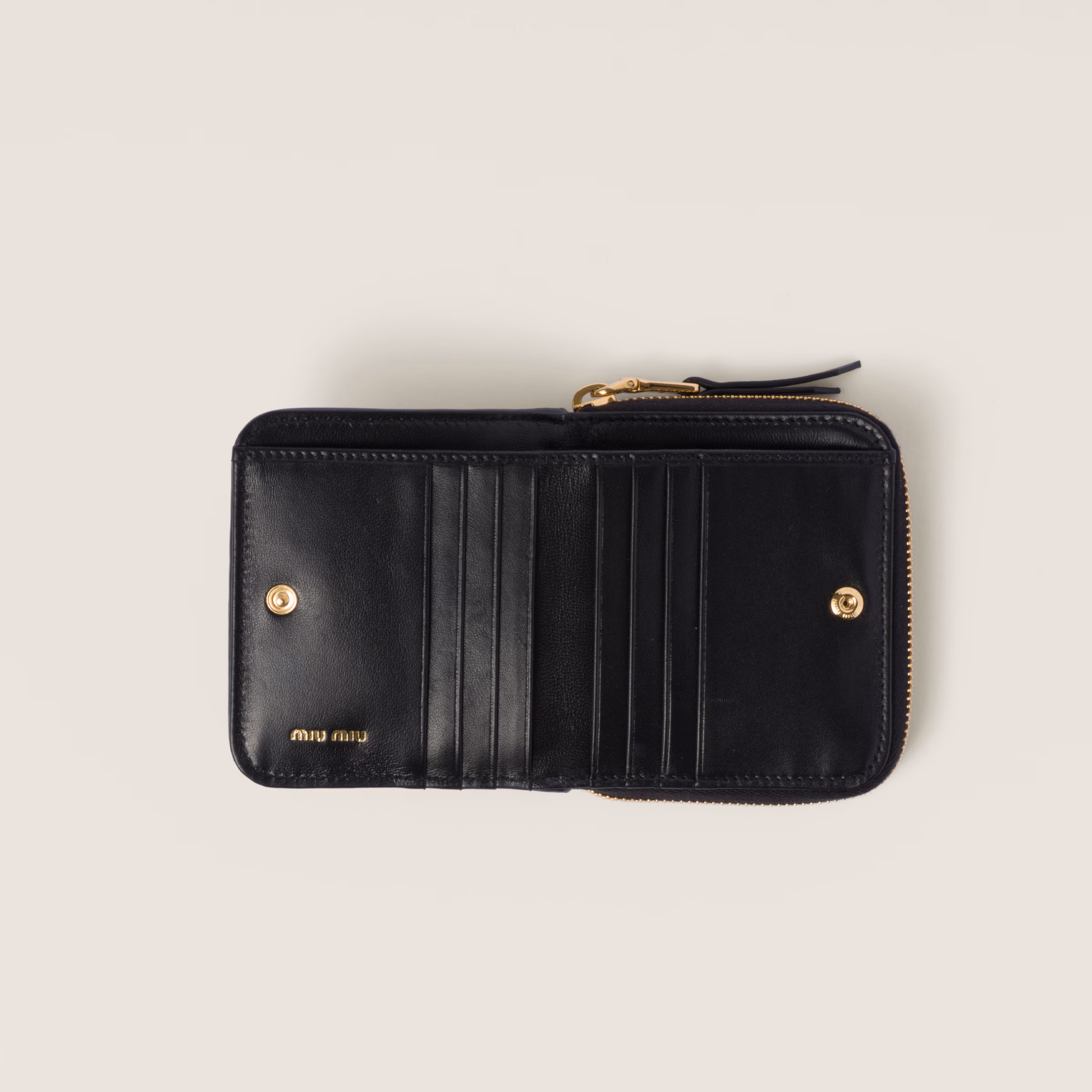 Small Matelassé Nappa Leather Wallet