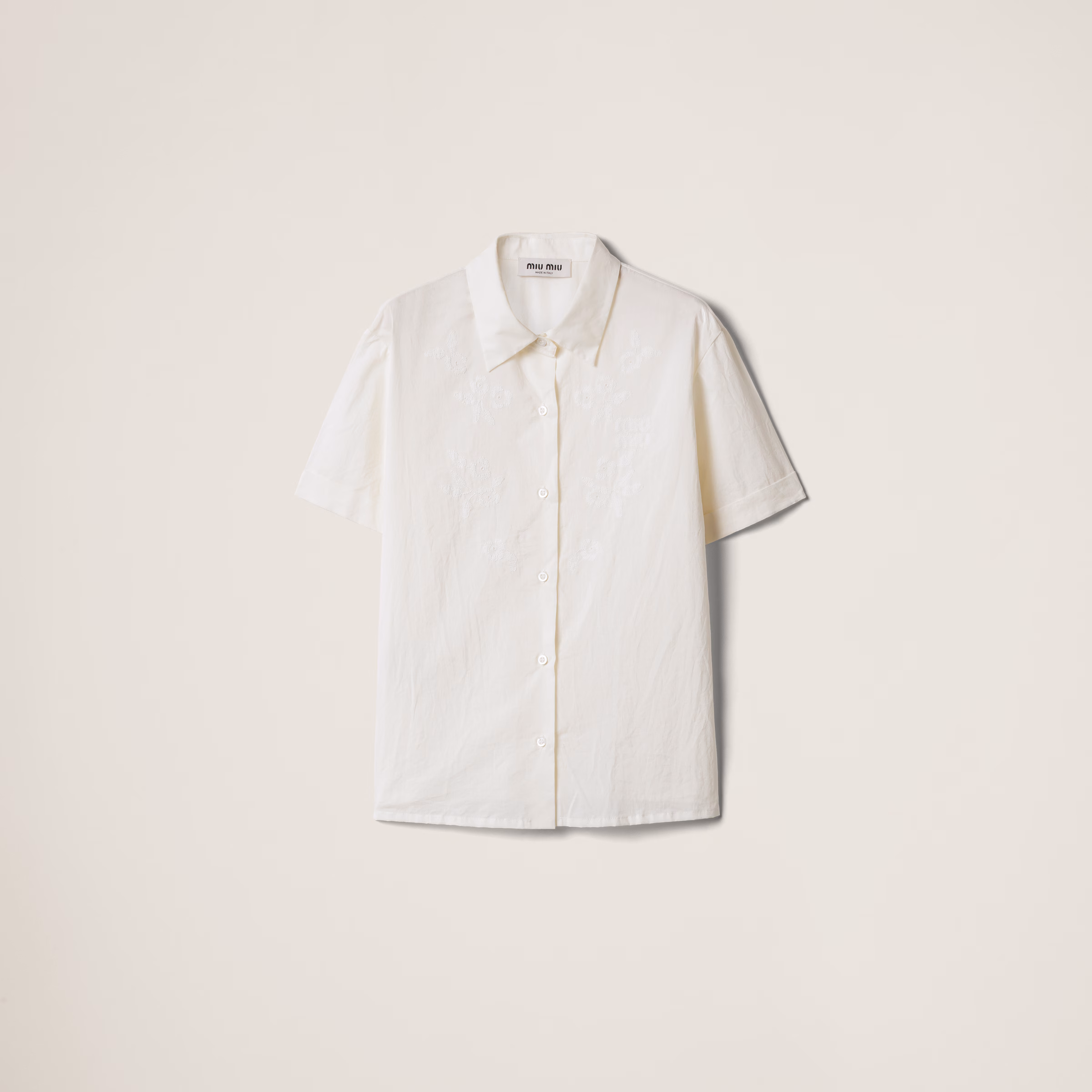 Embroidered Batiste Shirt