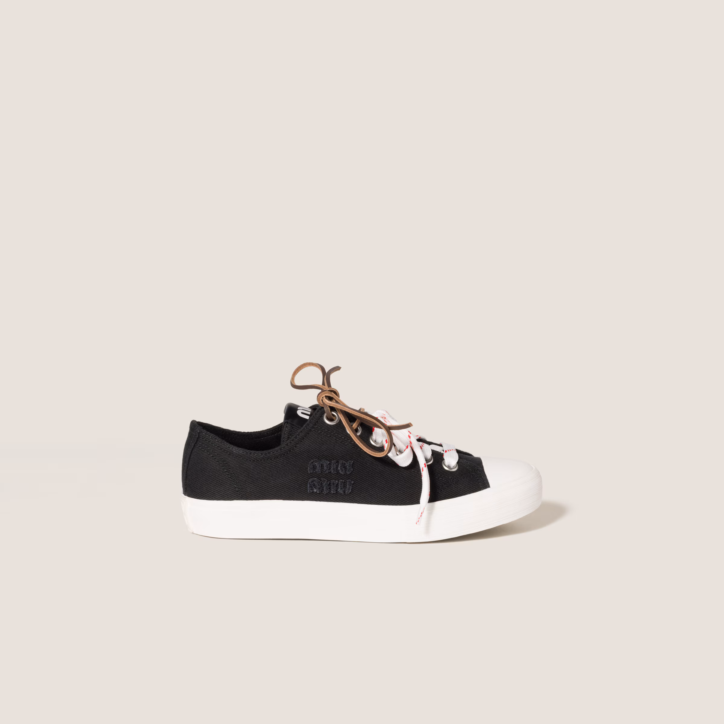 Washed Denim Sneakers