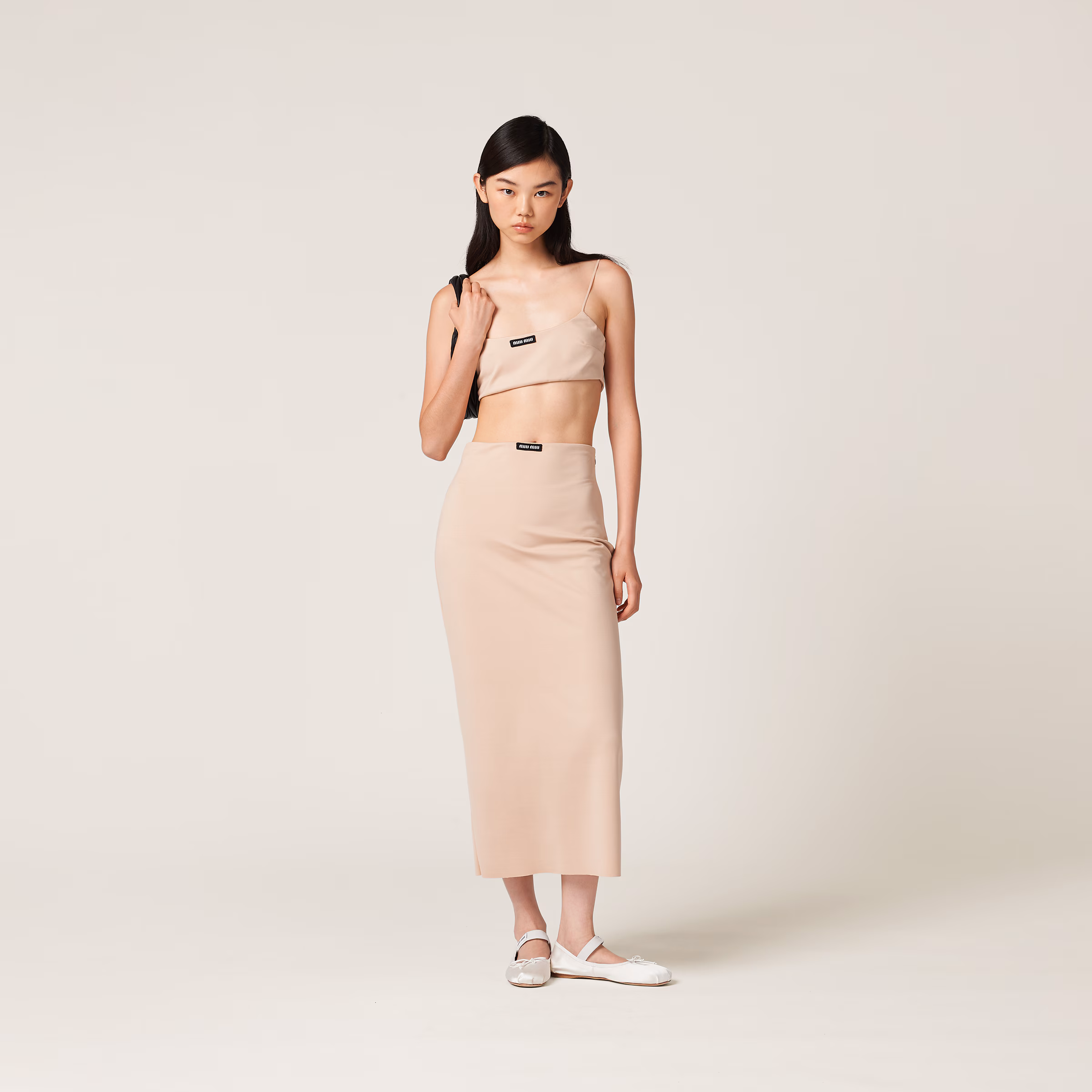 Stretch Jersey Skirt