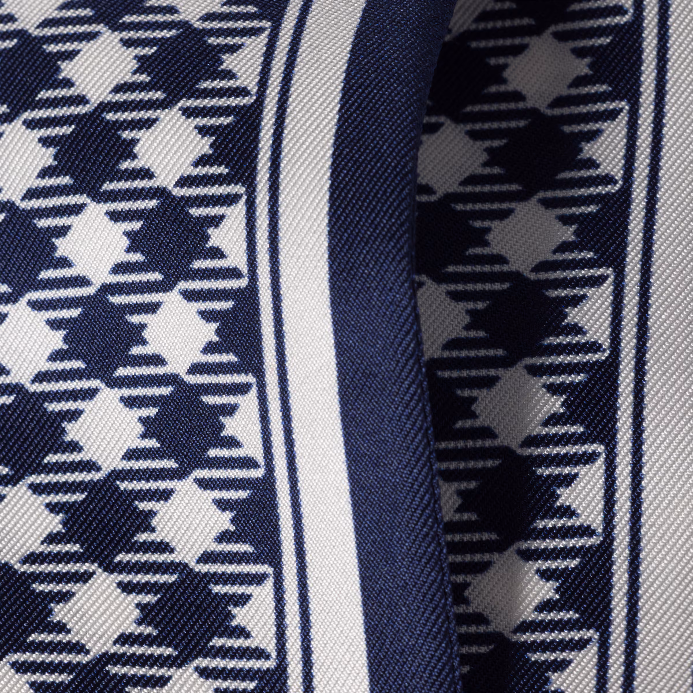 Printed Silk Twill Scarf