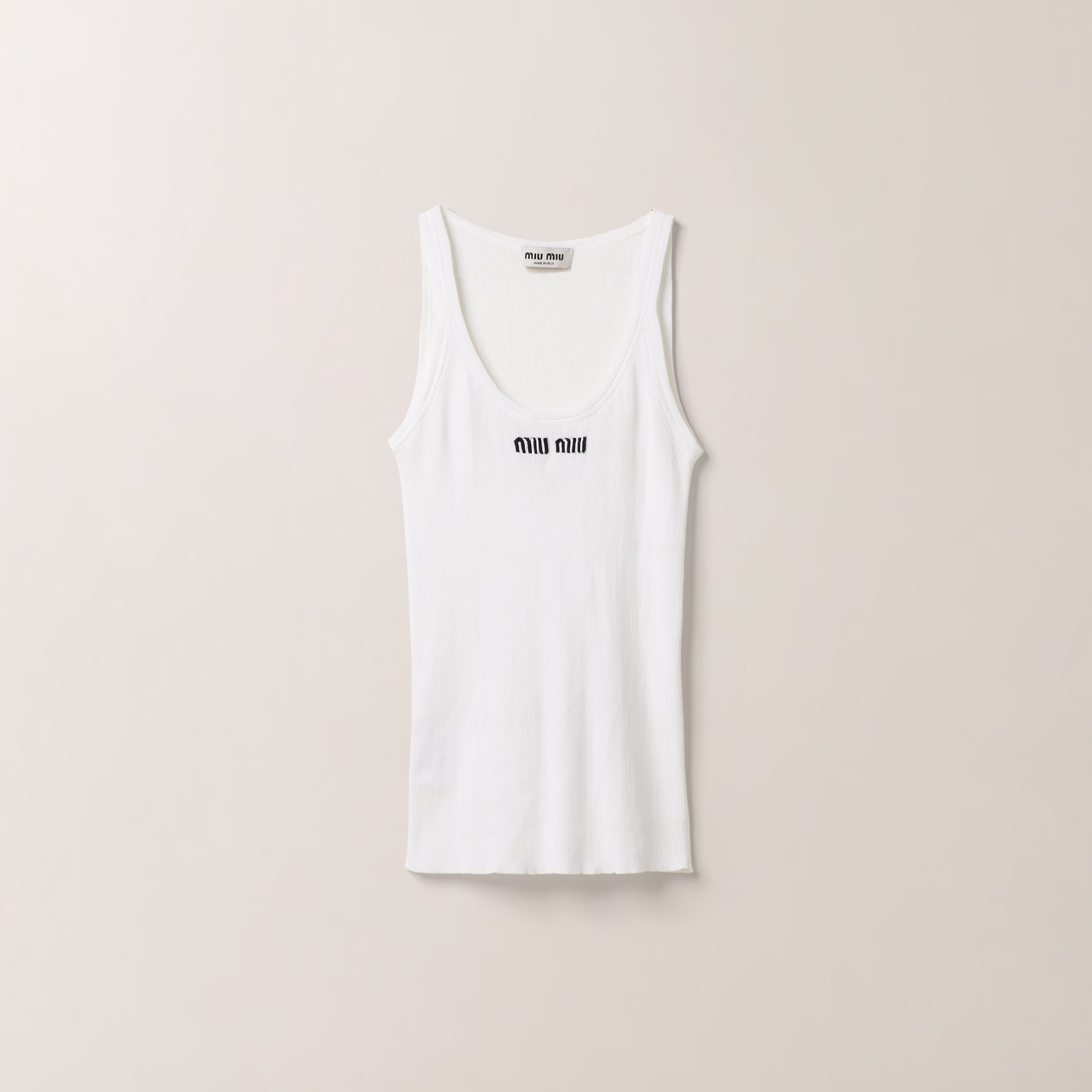 Cotton Knit Tank Top