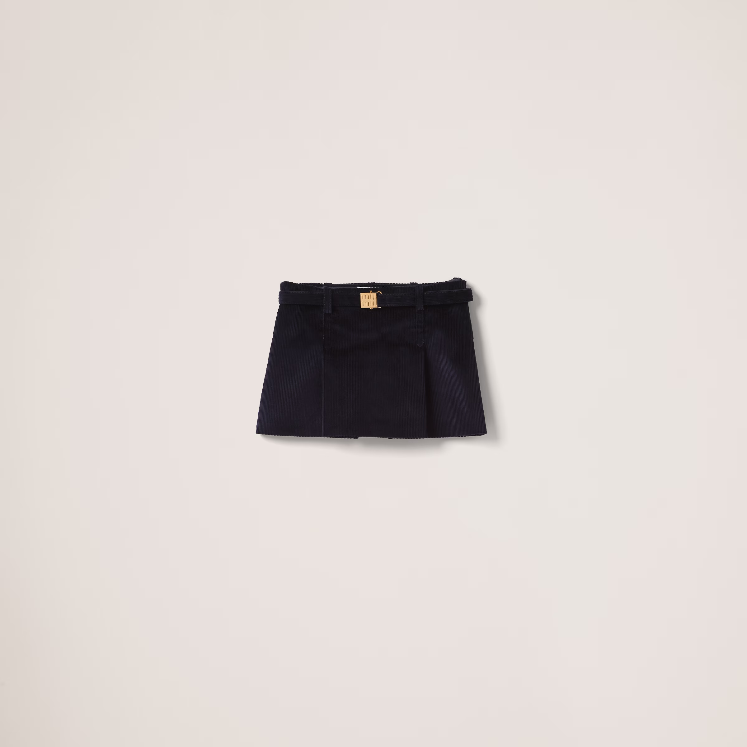 Corduroy Miniskirt