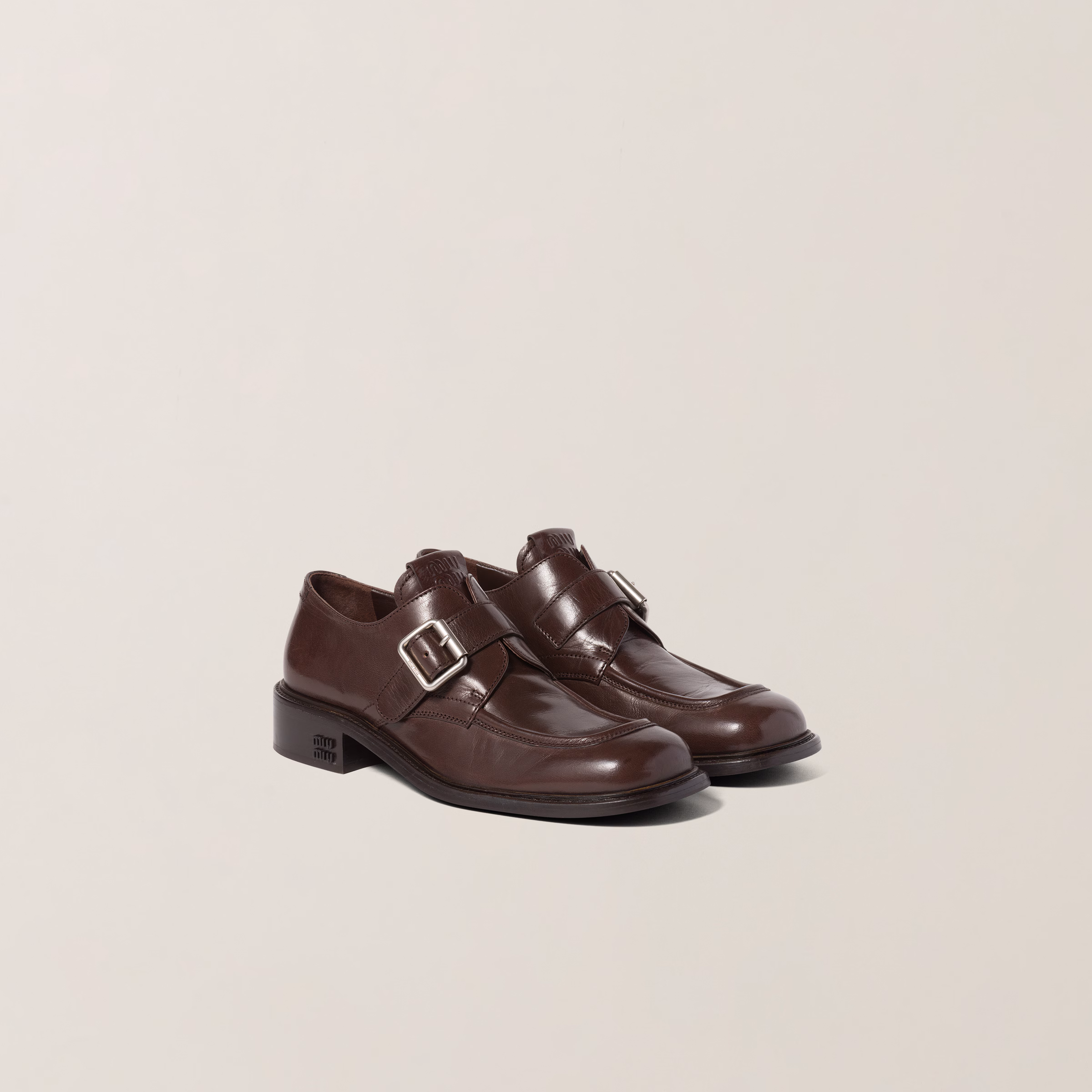 Leather Shoes With Buckle