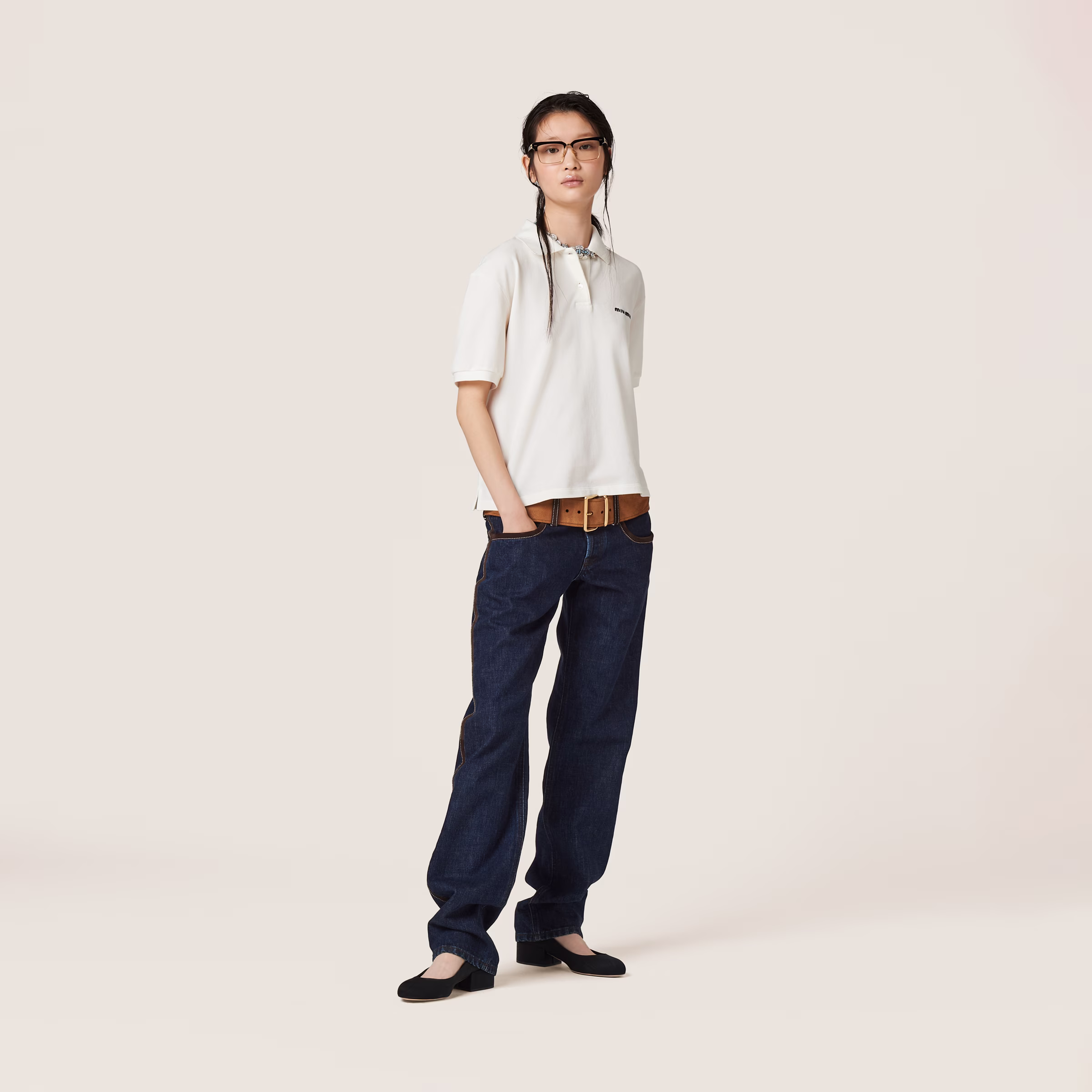 Cotton Piqué Polo Shirt