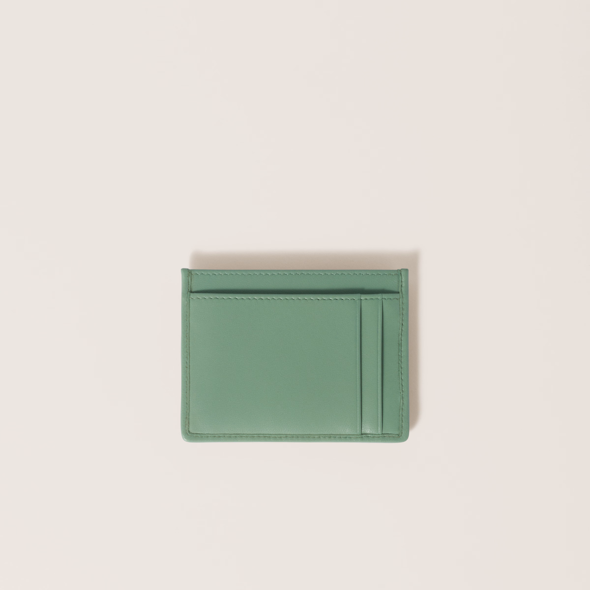 Matelassé Nappa Leather Card Holder