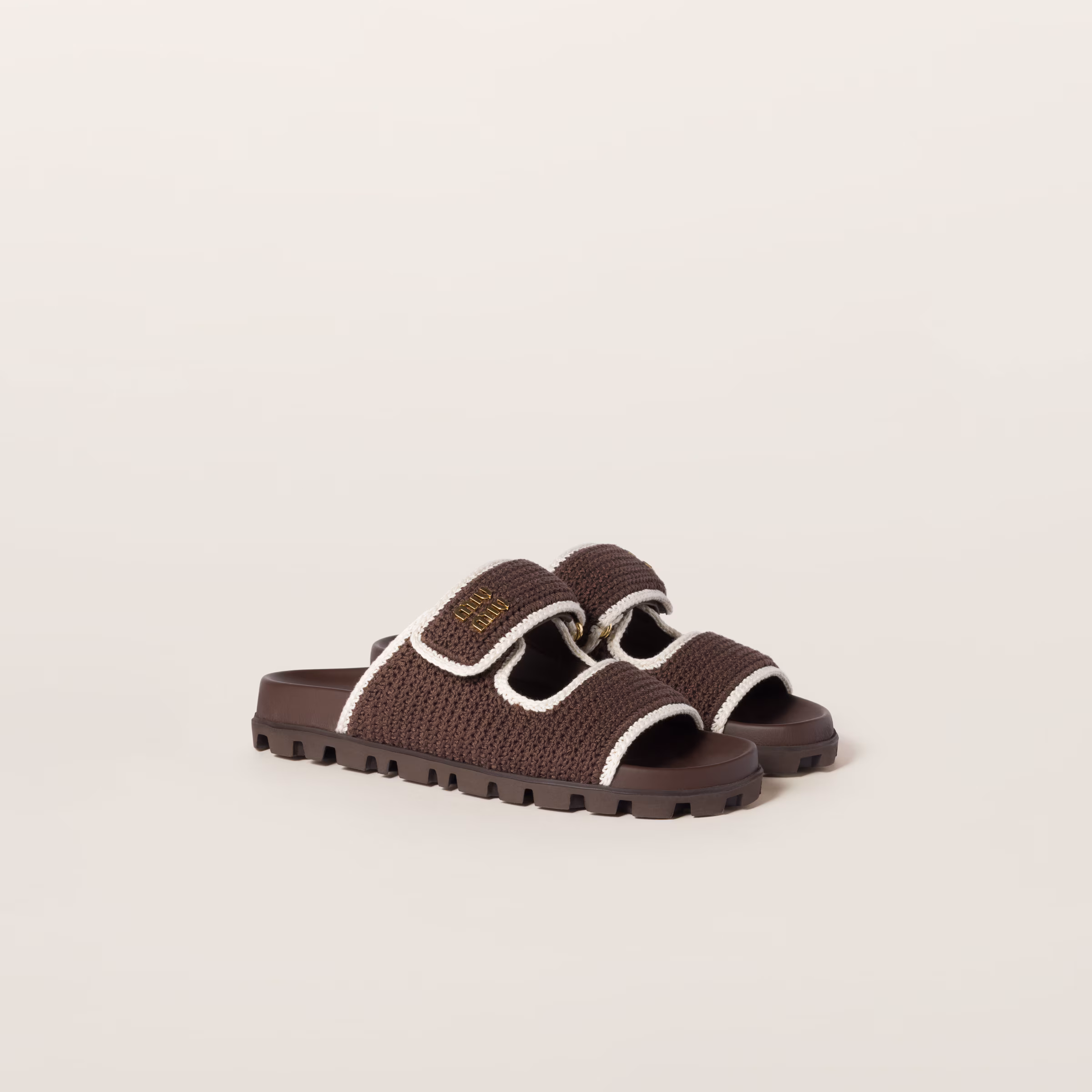 Crochet Knit Slides
