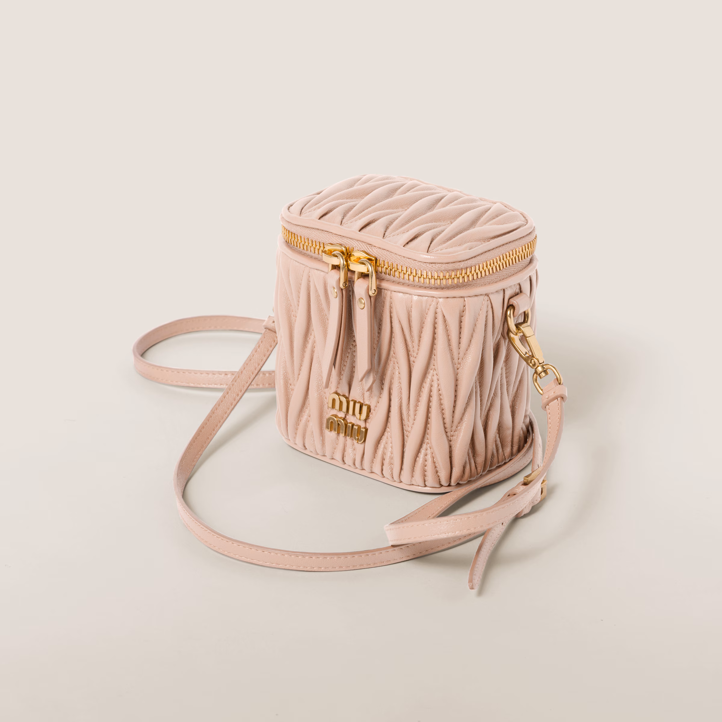 Matelassé Nappa Leather Micro Bag