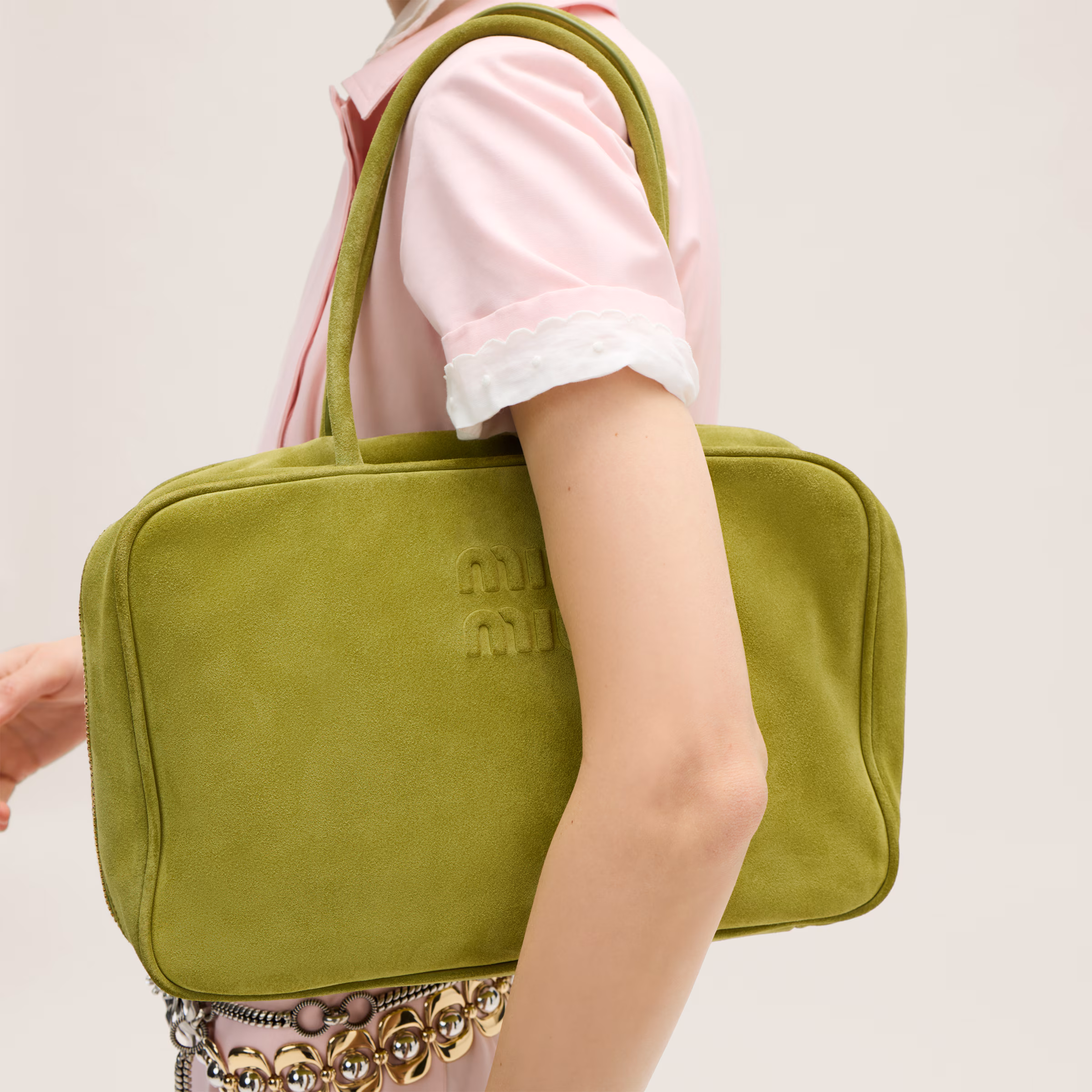 Suede Beau Bag