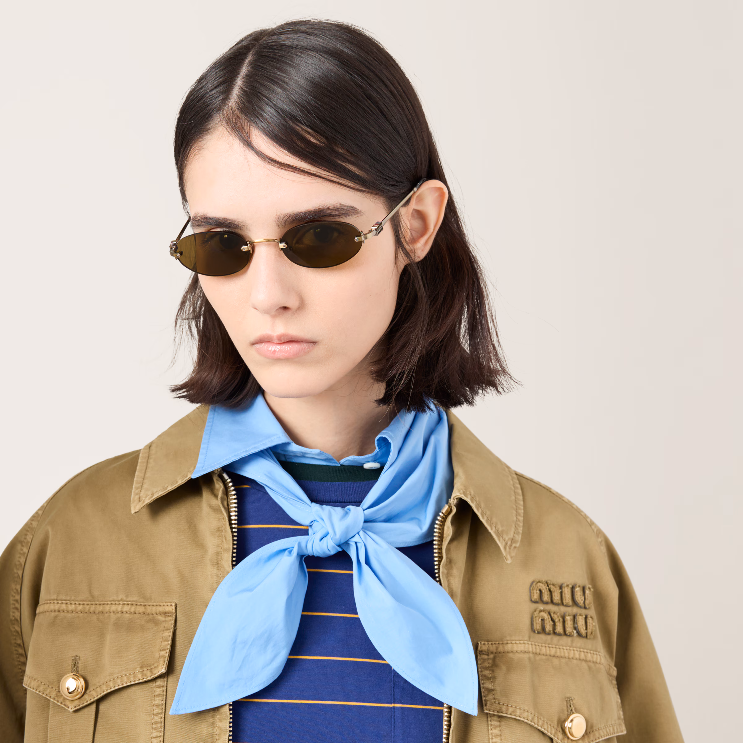 Miu Miu Logo Sunglasses