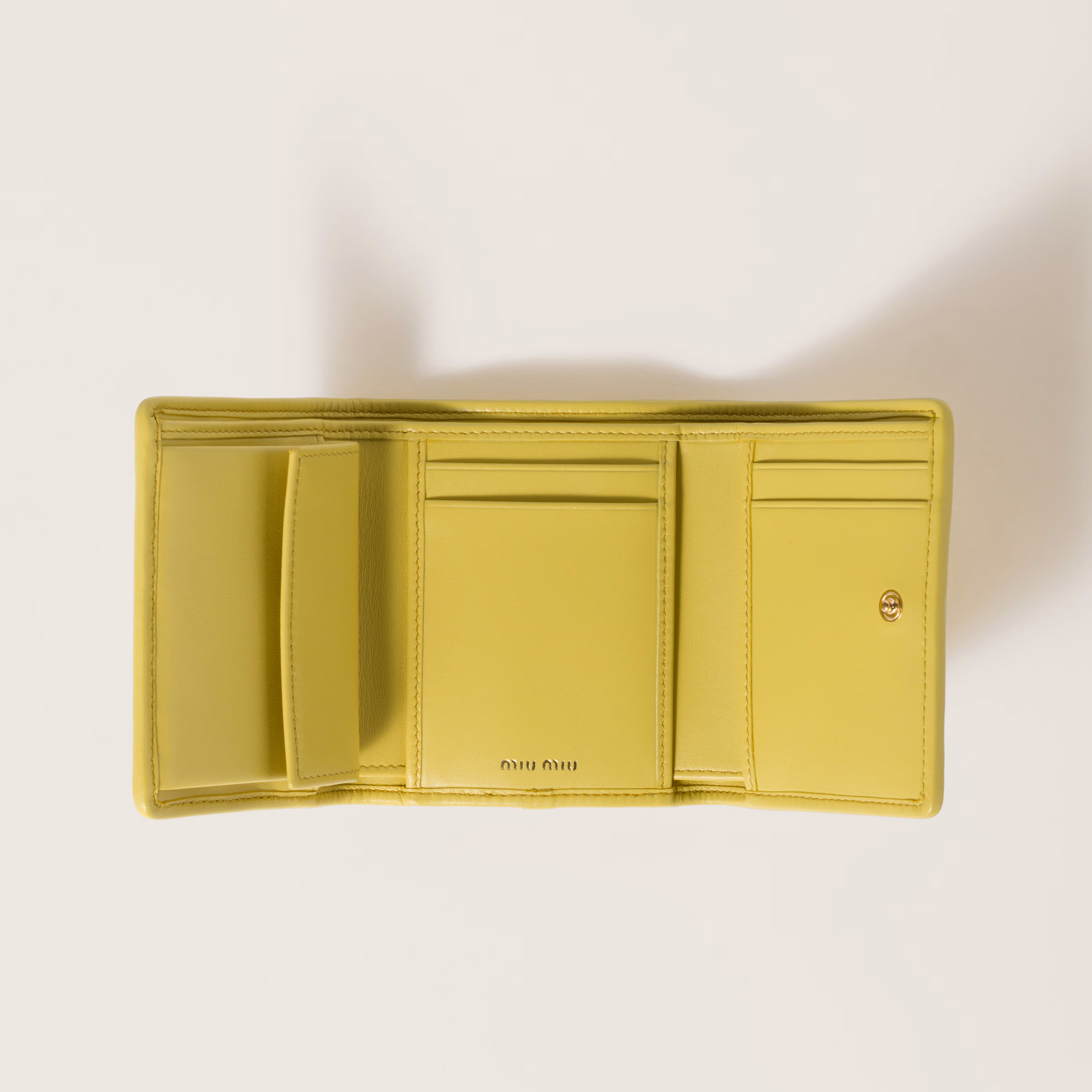 Small Matelassé Nappa Leather Wallet