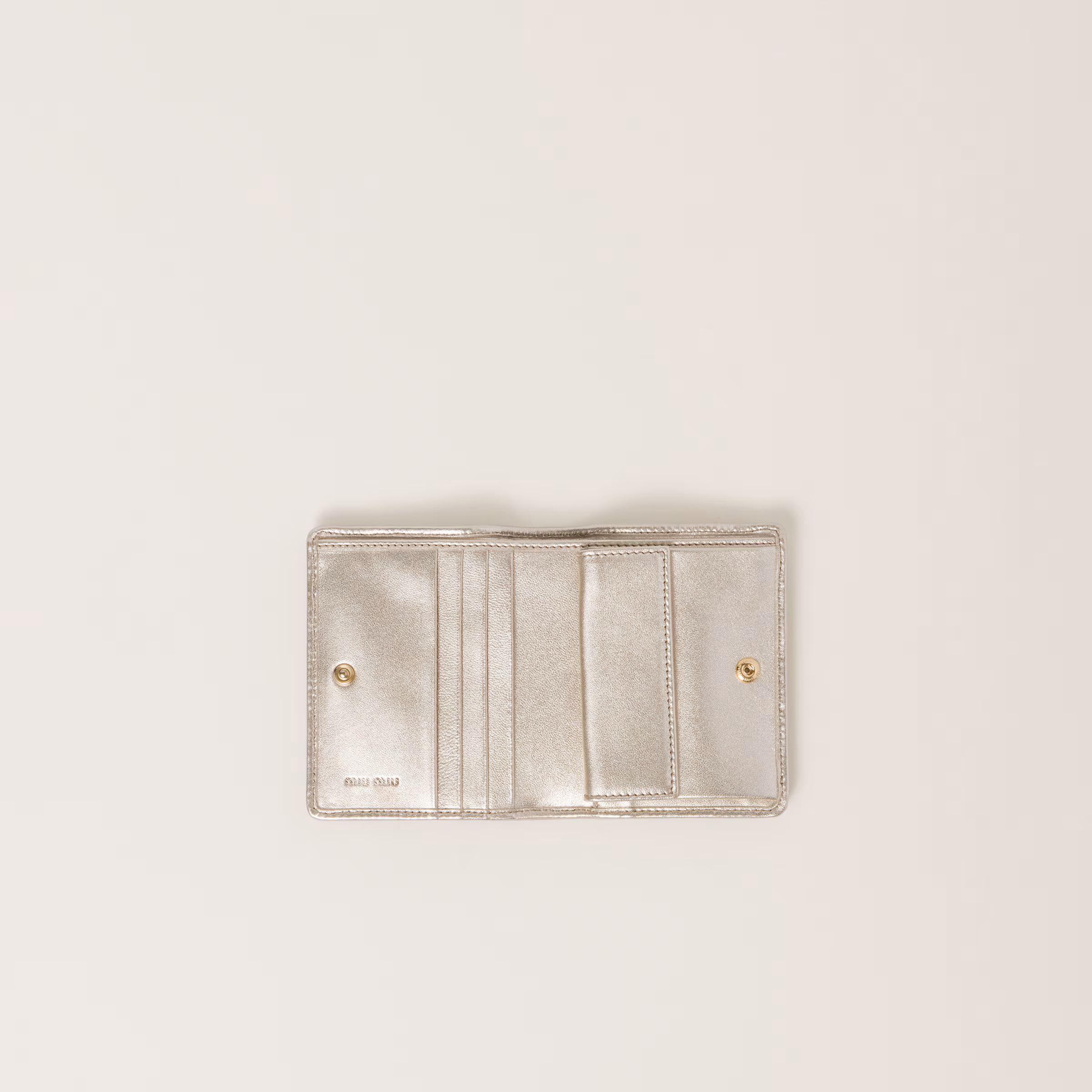Small Matelassé Nappa Leather Wallet