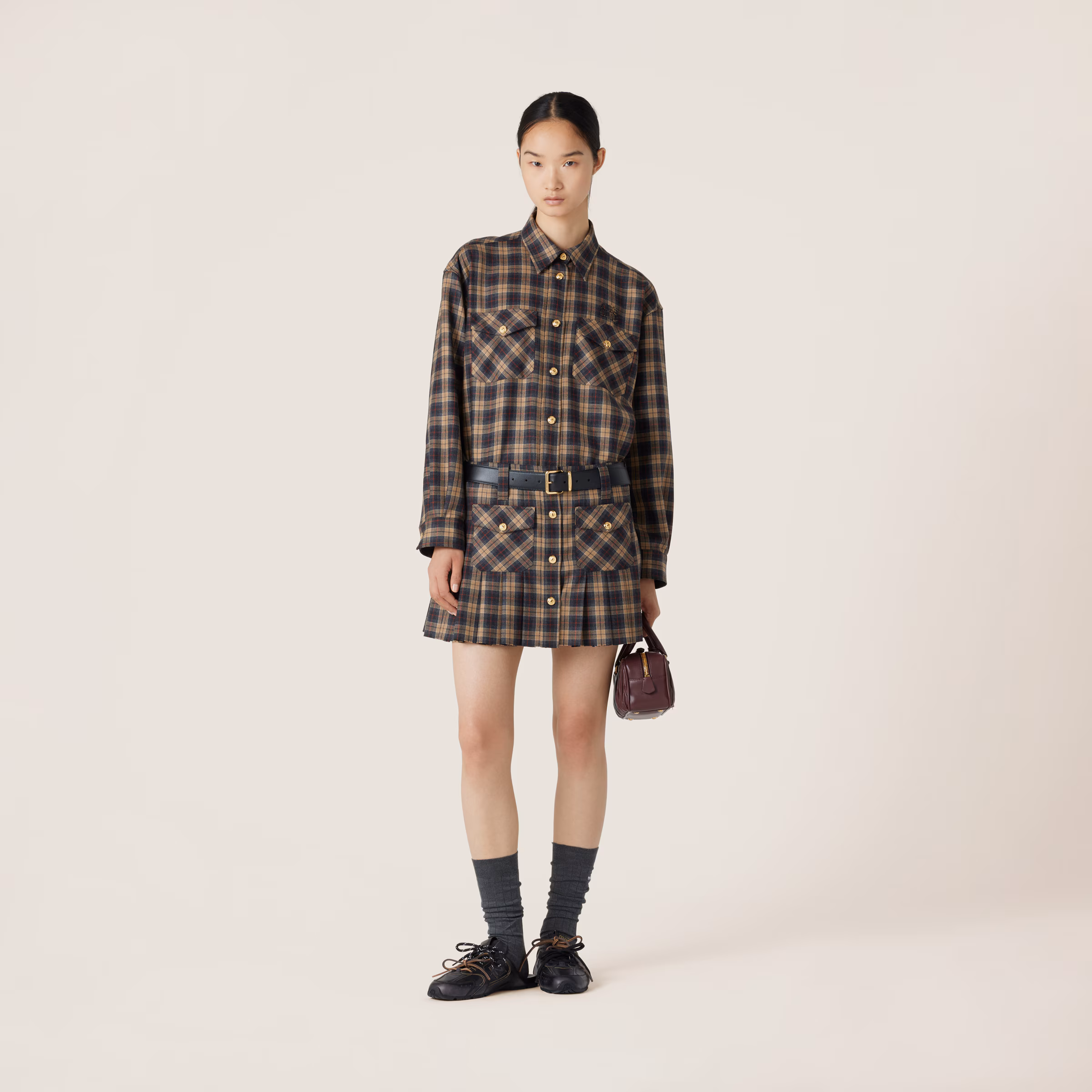 Wool Tartan Shirt